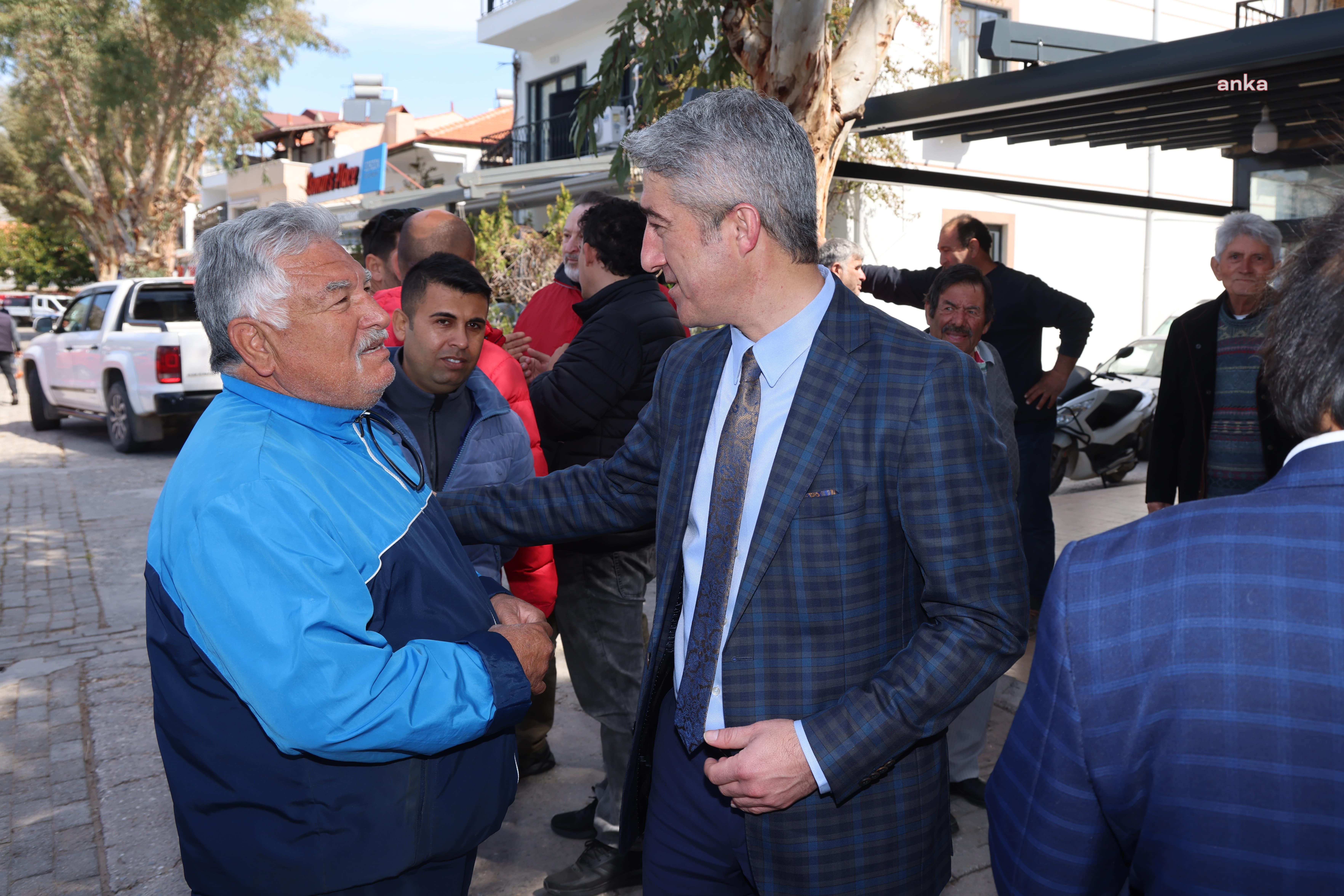 MARMARİS BELEDİYE BAŞKANI OKTAY’DAN BOZBURUN’A ZİYARET