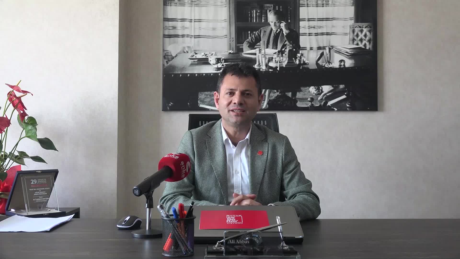 AKP AKSARAY MİLLETVEKİLİ ADAY ADAYI HASAN DAĞ, LİSE ZİYARET ETTİ, ÖĞRENCİLERDEN ERDOĞAN’A DESTEK İSTEDİ
