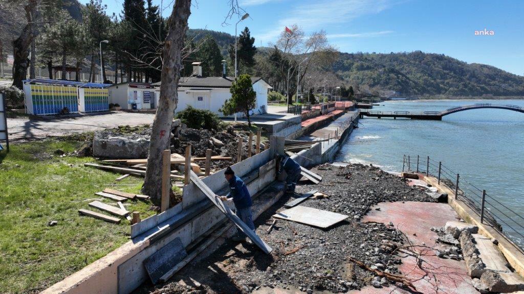 KARADENİZ EREĞLİ BELEDİYESİ,  PLAJLARI YENİ SEZONA HAZIRLIYOR