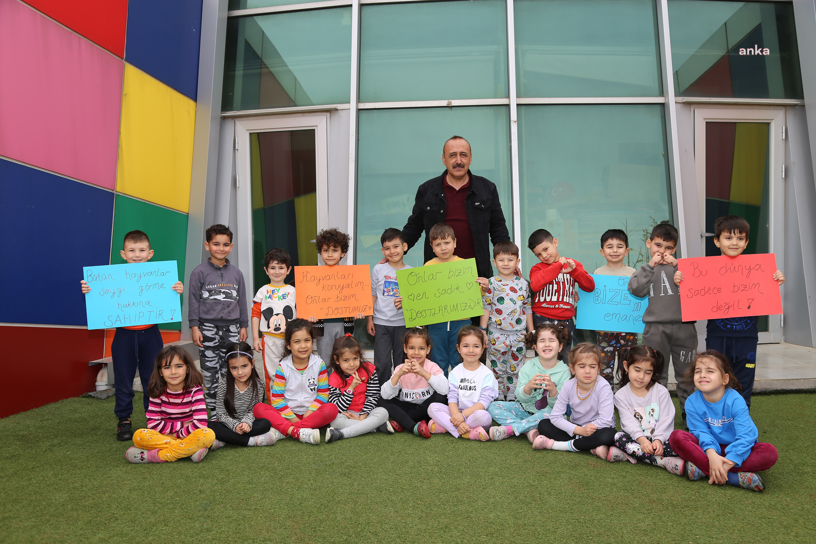 DÜNYA HAYVANLARI KORUMA GÜNÜ, DÖŞEMEALTI BELEDİYESİ'NİN EKOLOJİK KREŞ’İNDE KUTLANDI