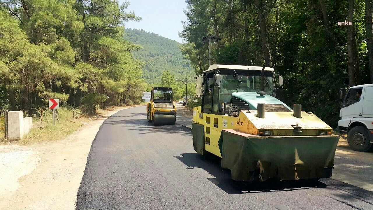 MUĞLA BÜYÜKŞEHİR’DEN MARMARİS’TE 183 KİLOMETRELİK YOL ÇALIŞMASI