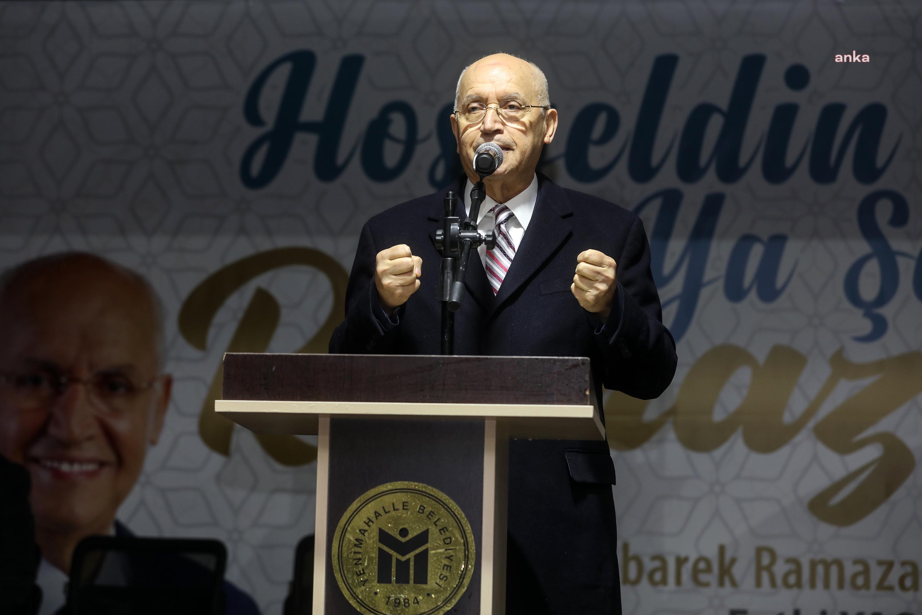 YENİMAHALLE BELEDİYESİ’NİN MAHALLE İFTARLARININ İLKİ ŞENTEPE’DE YAPILDI