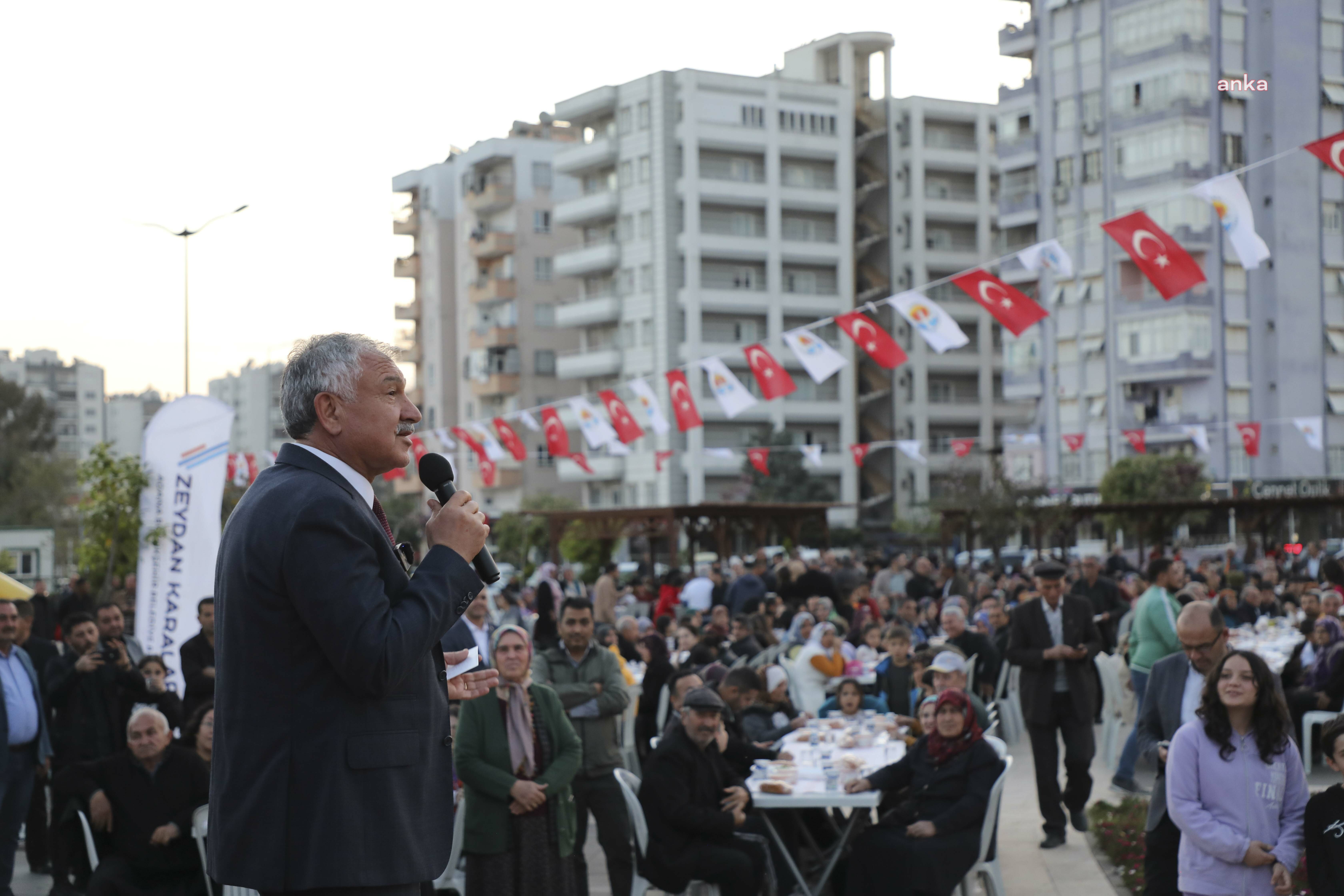ADANA BÜYÜKŞEHİR BELEDİYE BAŞKANI KARALAR: “ARTIK ÜLKEMİZDE HUZUR, BARIŞ VE SEVGİ ORTAMI HAKİM OLSUN İSTİYORUZ”