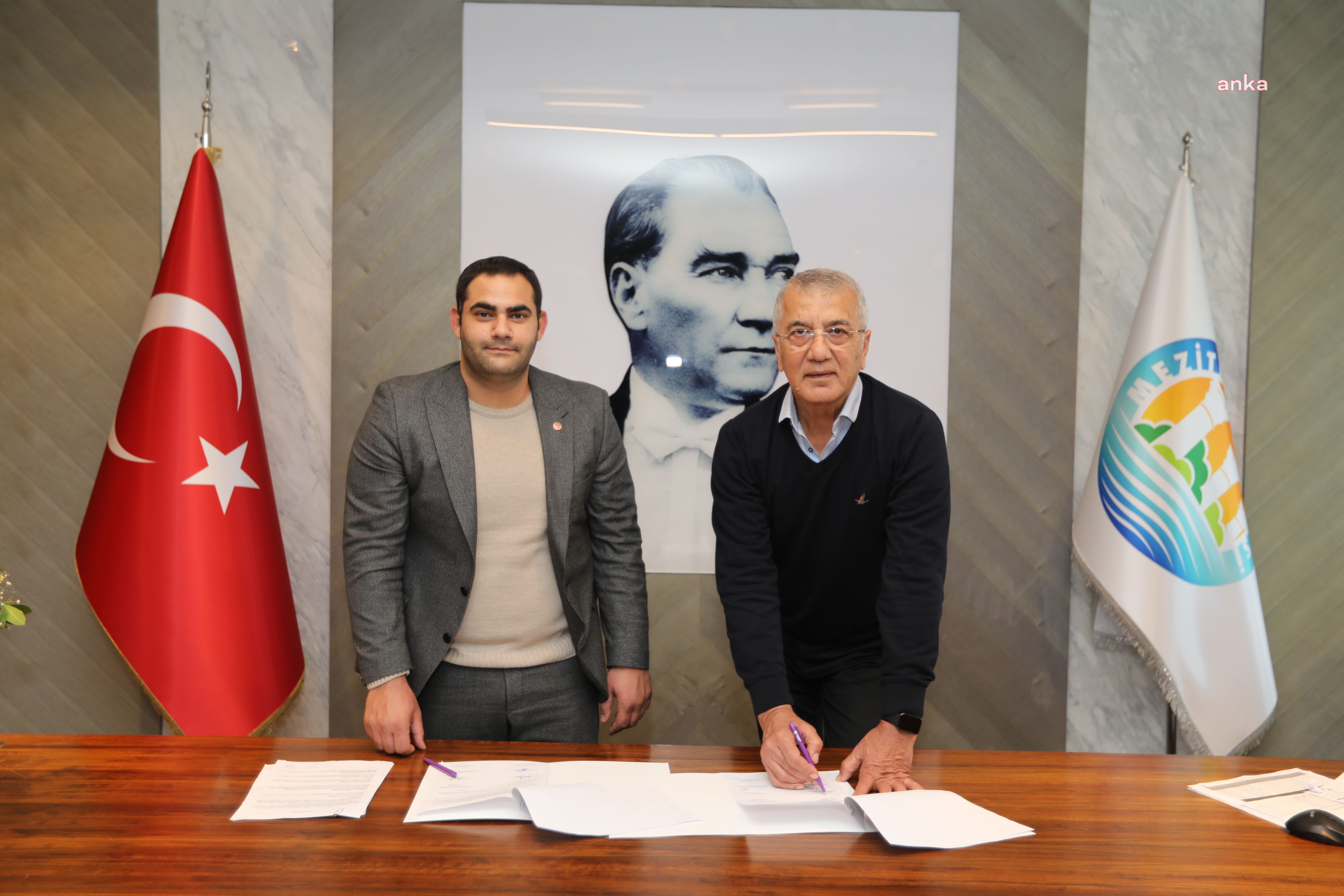 MEZİTLİ BELEDİYESİ’NDE TOPLU İŞ SÖZLEŞMESİ İMZALANDI