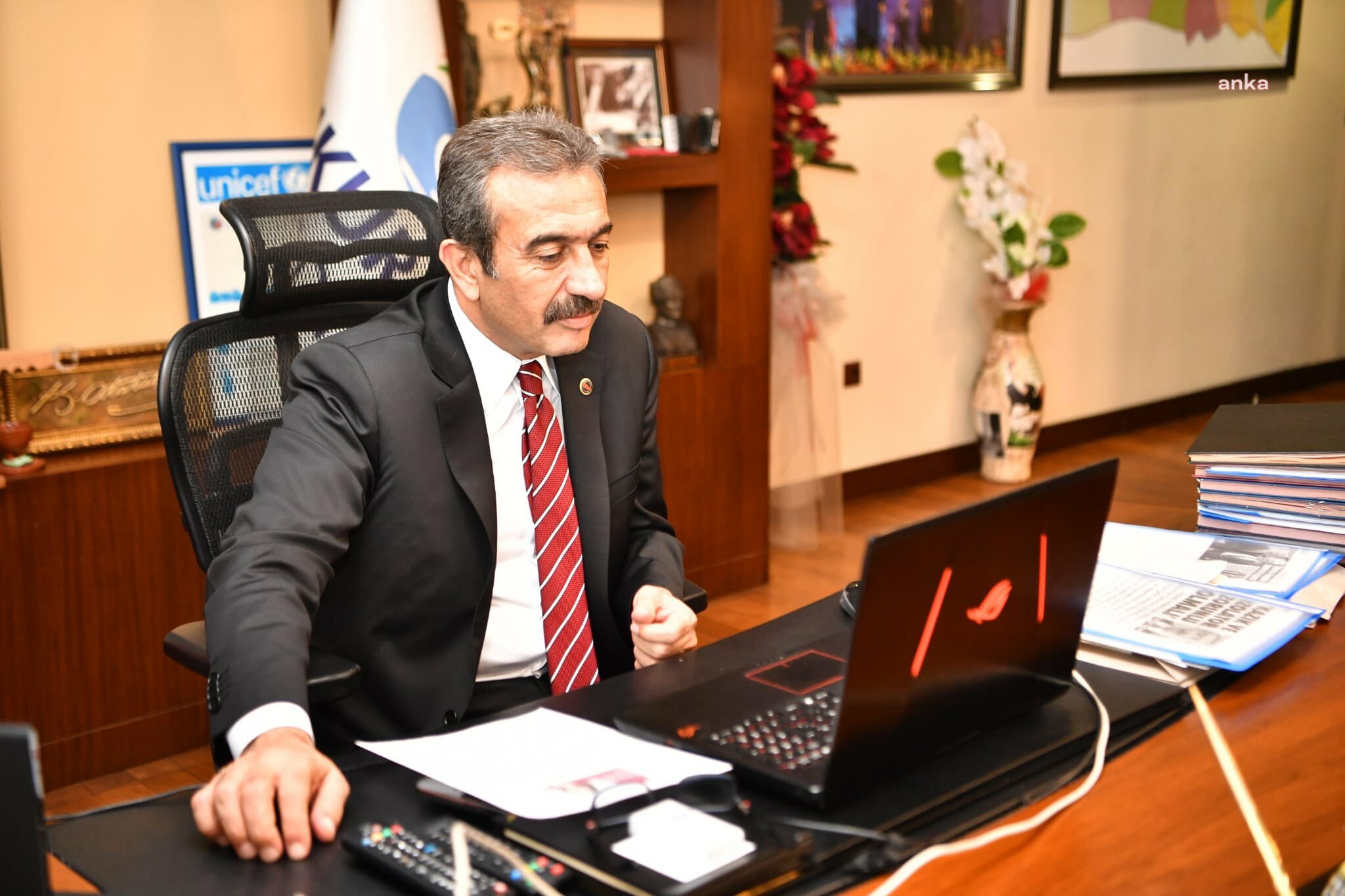 ÇUKUROVA BELEDİYE BAŞKANI ÇETİN, HOLLANDA’NIN ADANALI BELEDİYE BAŞKANI İLE GÖRÜŞTÜ