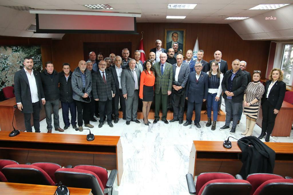 KENT KONSEYİ KIRSAL KALKINMA MECLİSİ, ODUNPAZARI BELEDİYE BAŞKANI KURT’U ZİYARET ETTİ