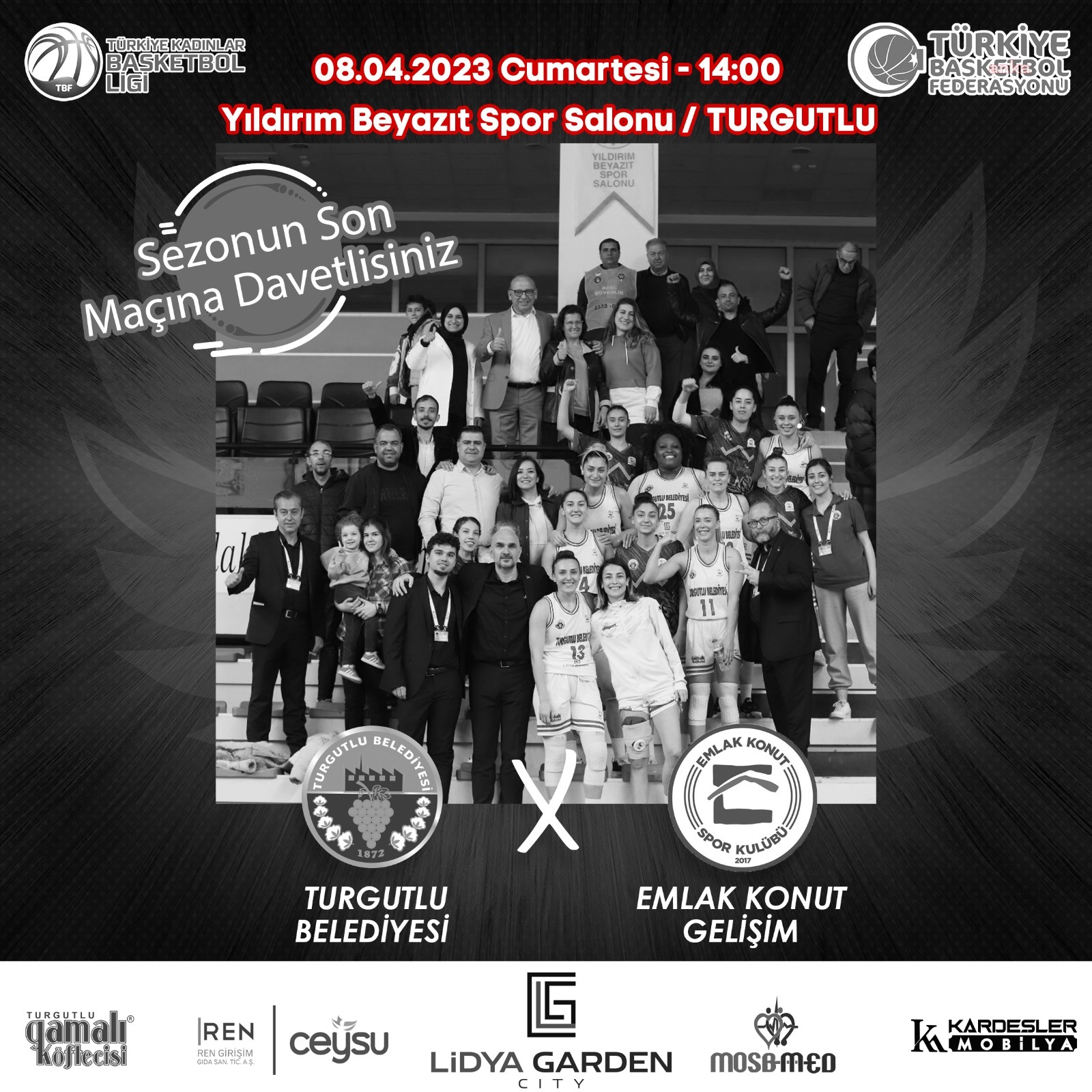 TURGUTLU BELEDİYESİ KADIN BASKETBOL TAKIMI, SEZONUN SON MAÇINA ÇIKIYOR
