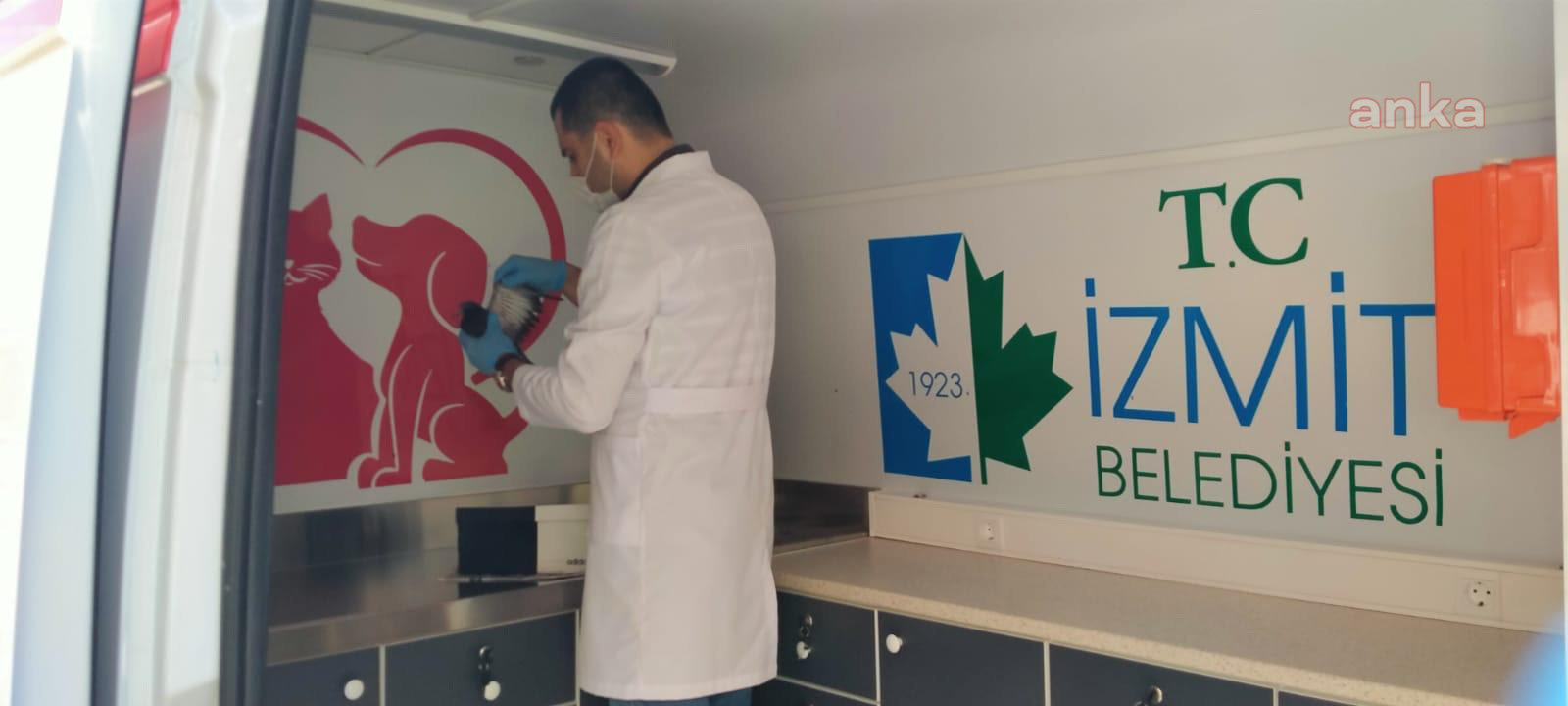İZMİT BELEDİYESİ HAYVAN AMBULANSI, YARALI GÜVERCİNE KANAT OLDU
