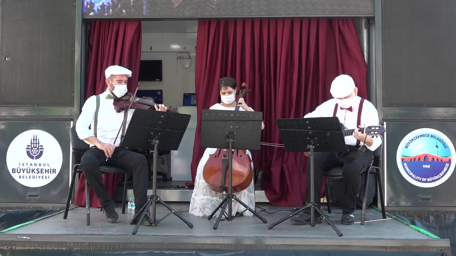 BÜYÜKÇEKMECE KÜLTÜR VE SANAT FESTİVALİ, BU YIL  KORONAVİRÜS NEDENİYLE HAYATINI KAYBEDENLER ANISINA DÜZENLENDİ