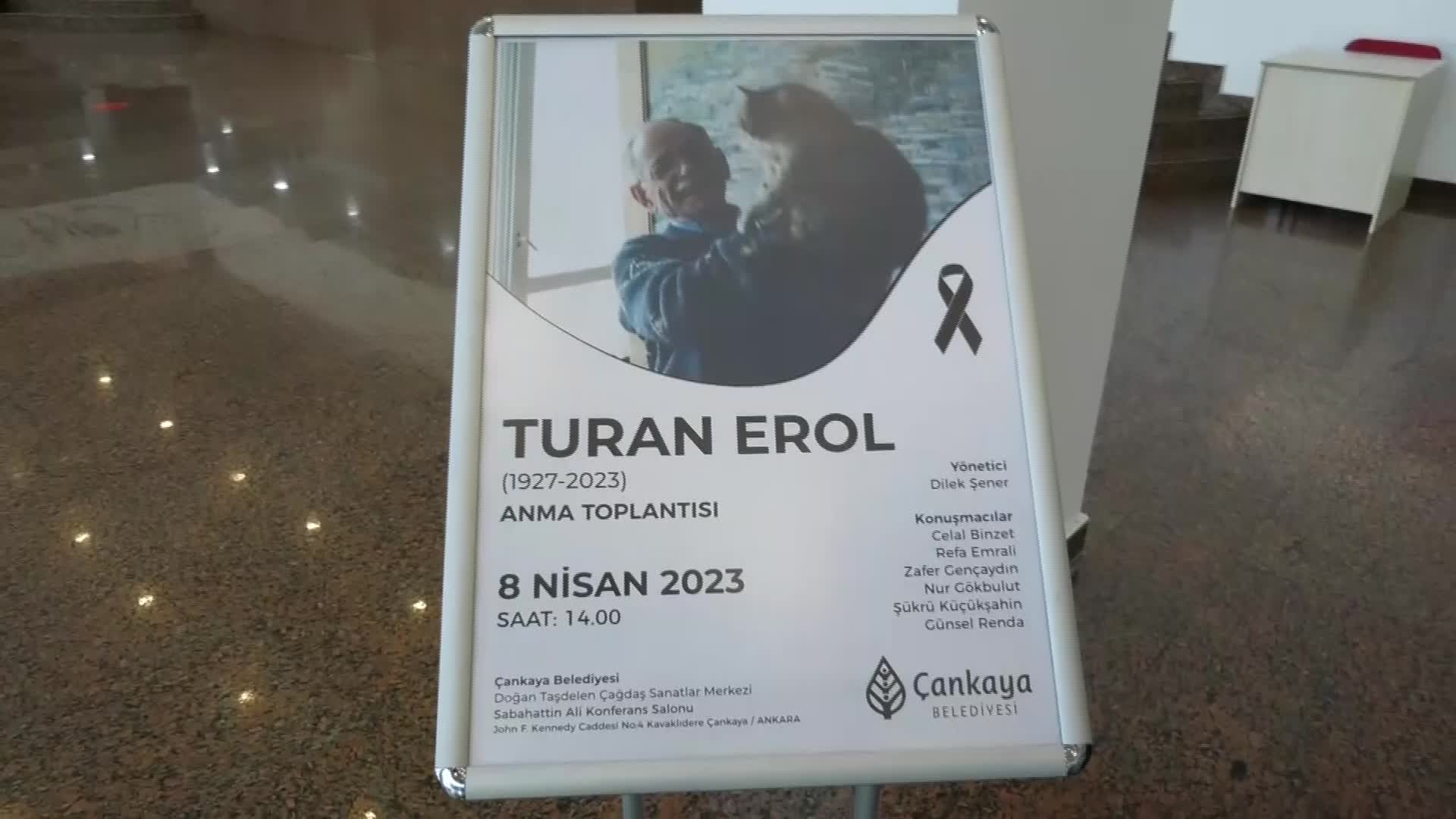 RESSAM TURAN EROL, ANKARA'DA ANILDI