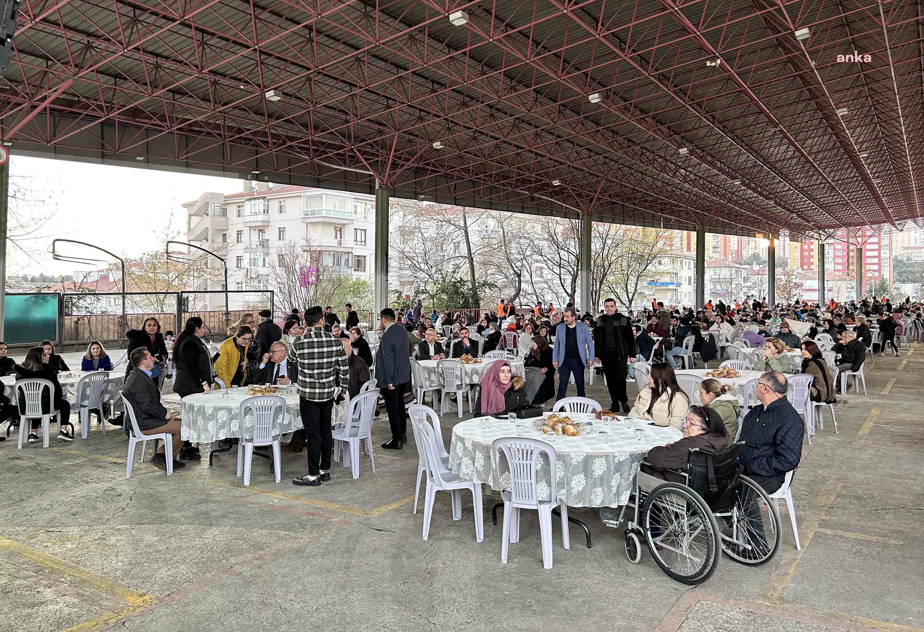 YENİMAHALLE’DE DEMETEVLER SAKİNLERİ İFTARDA BULUŞTU