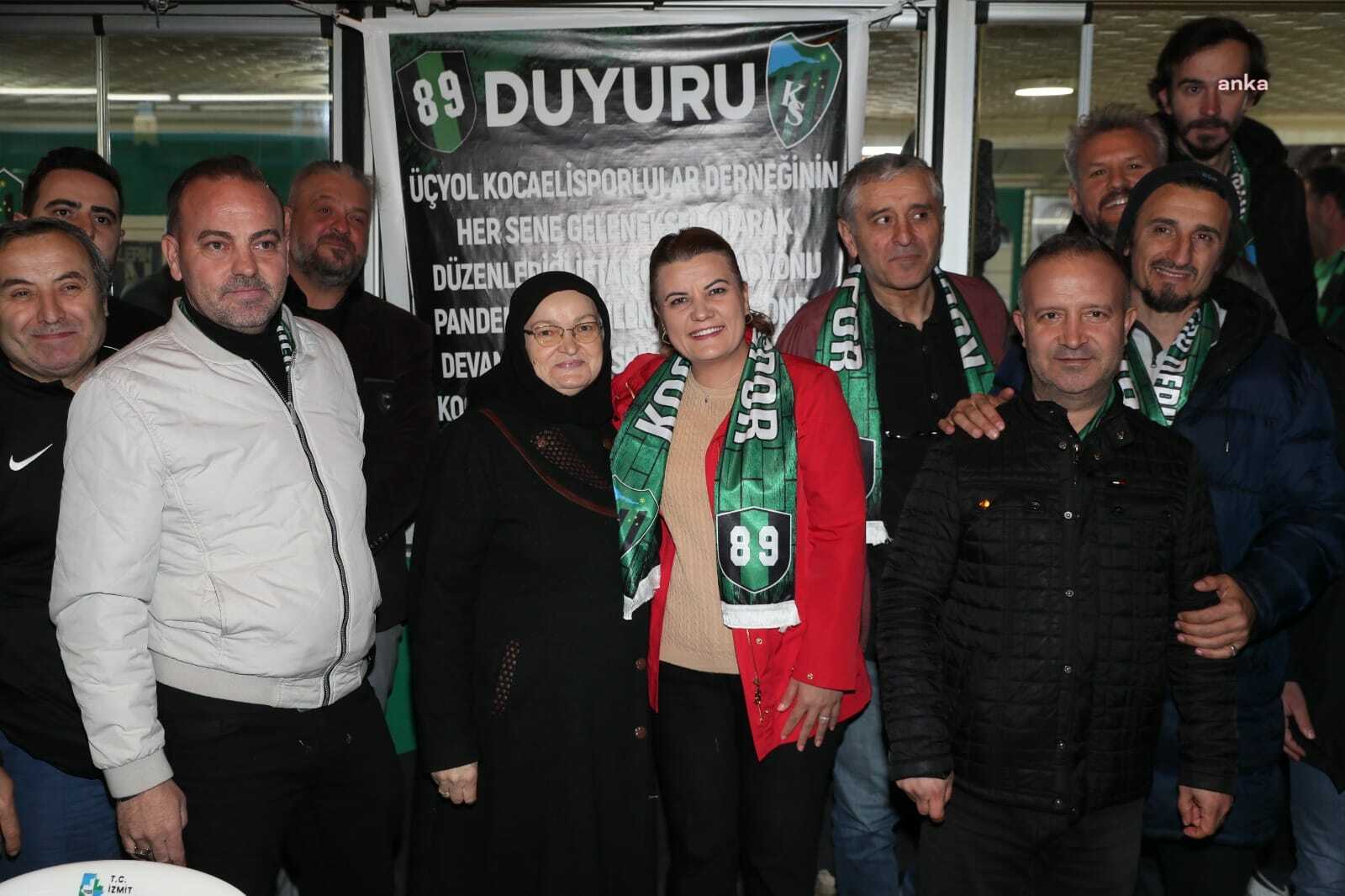 İZMİT BELEDİYE BAŞKANI HÜRRİYET, ÜÇYOL KOCAELİSPORLULAR DERNEĞİ’NİN İFTARINA KATILDI