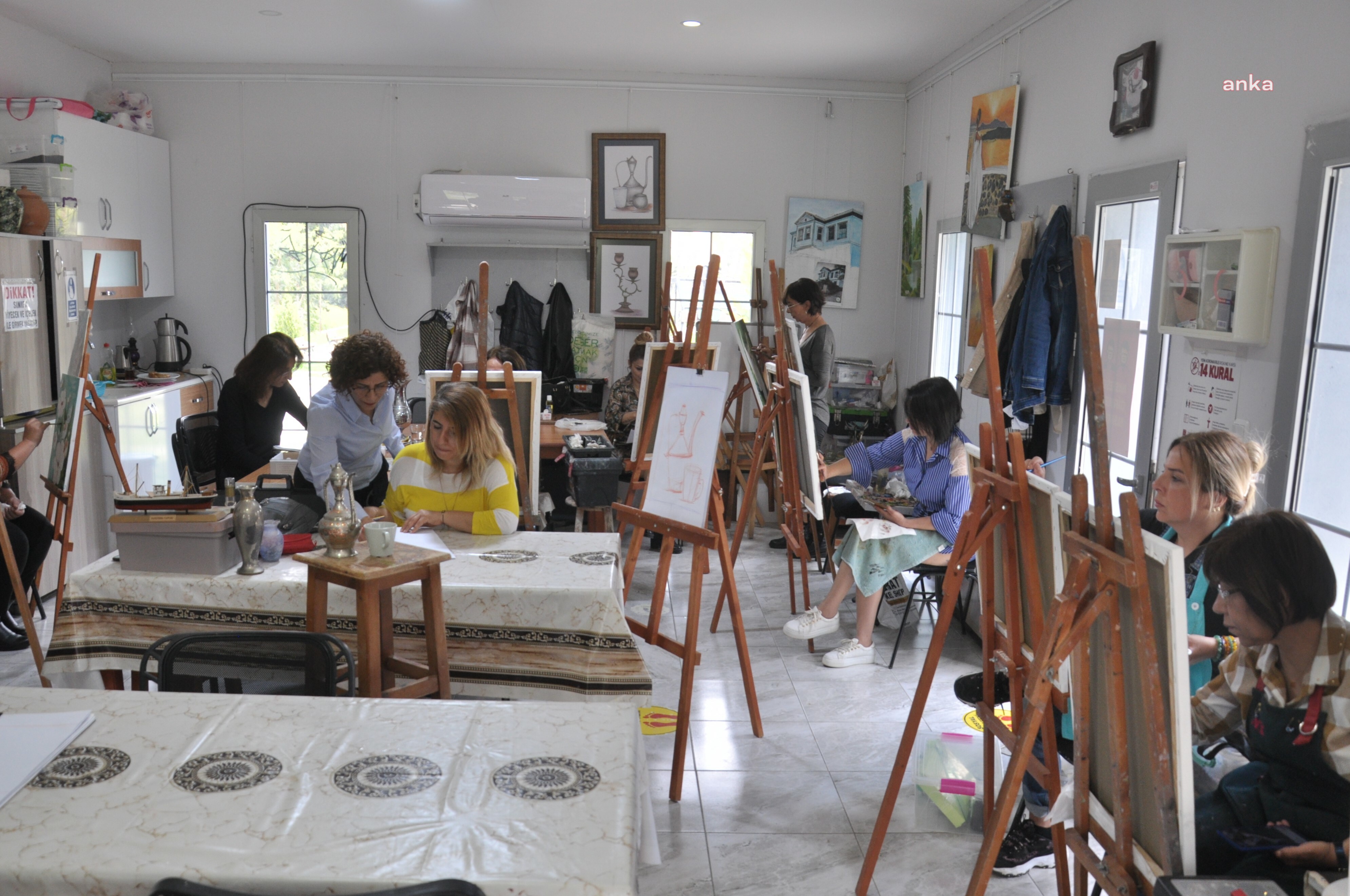 ÇUKUROVA BELEDİYESİ’NİN SANAT KURSLARI DEVAM EDİYOR