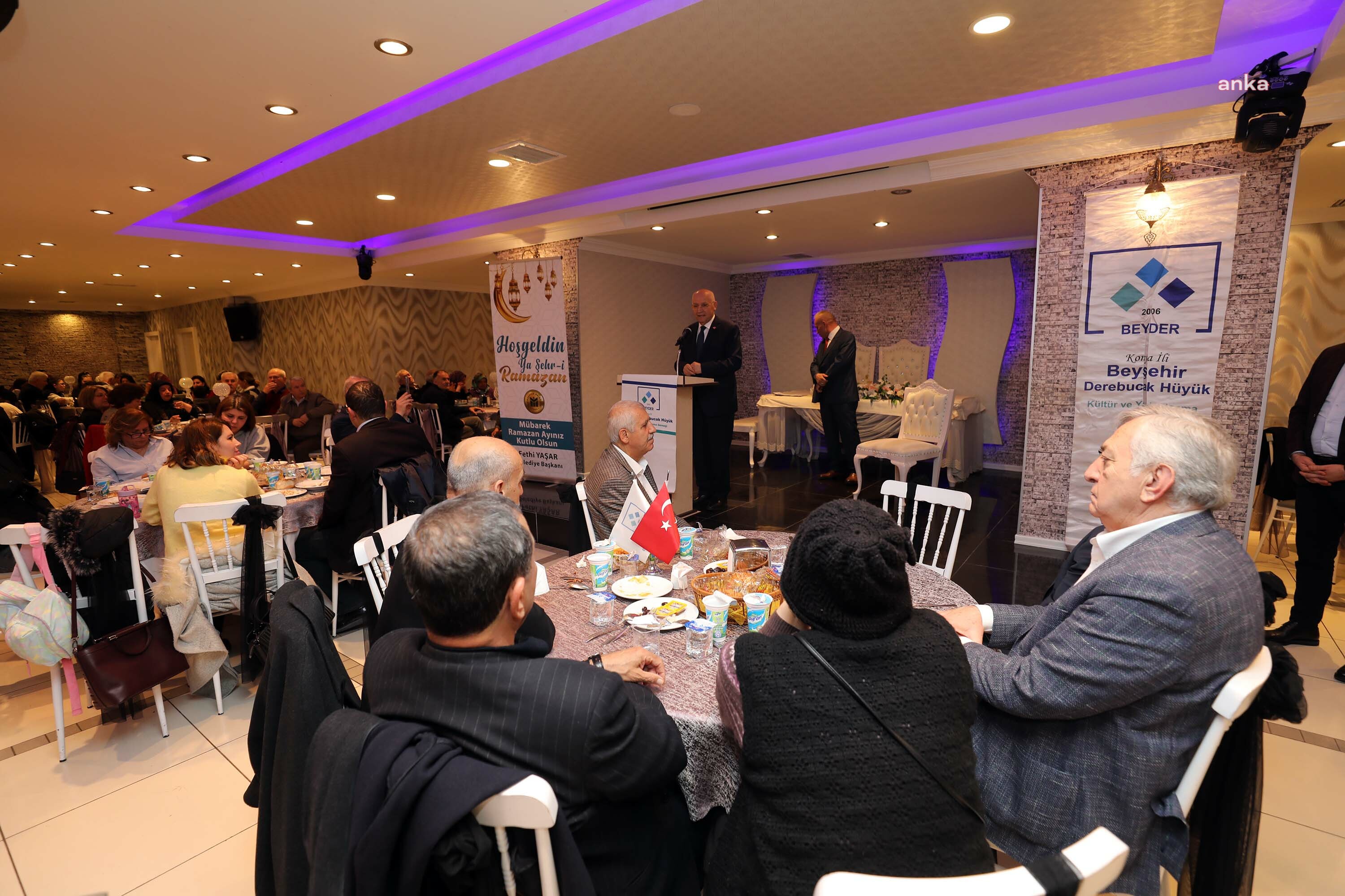 YENİMAHALLE BELEDİYE BAŞKANI YAŞAR, BEYŞEHİRLİLERLE İFTARDA BULUŞTU