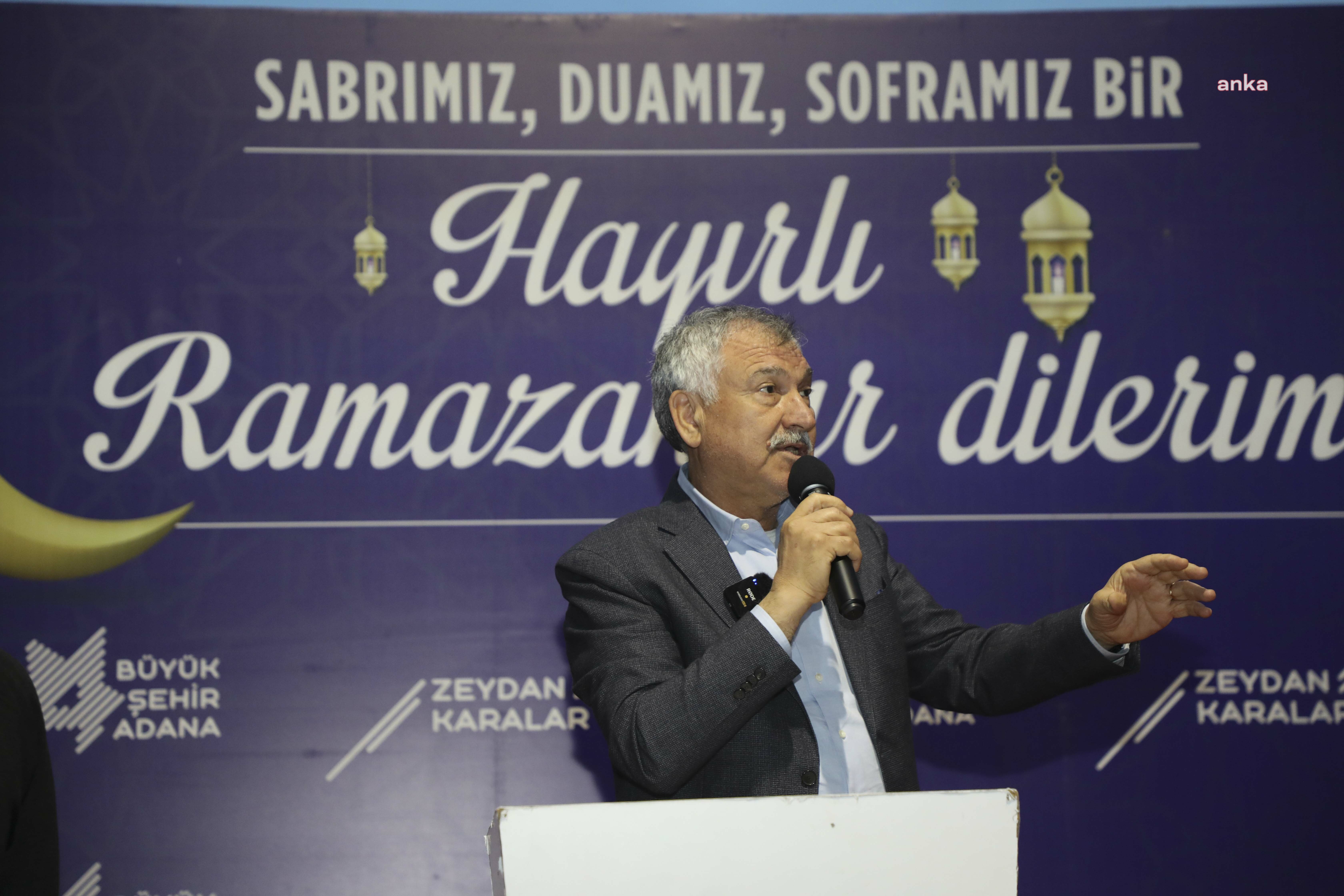 ADANALILAR, BÜYÜKŞEHİR BELEDİYESİ'NİN İFTAR YEMEKLERİNDE BİR ARAYA GETİRİYOR