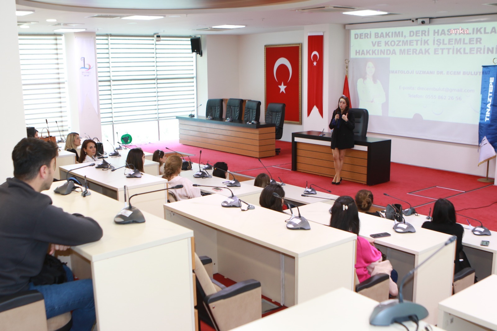 BAYRAKLI BELEDİYESİ PERSONELİNE YÖNELİK ‘DERMATOLOJİ’ SEMİNERİ