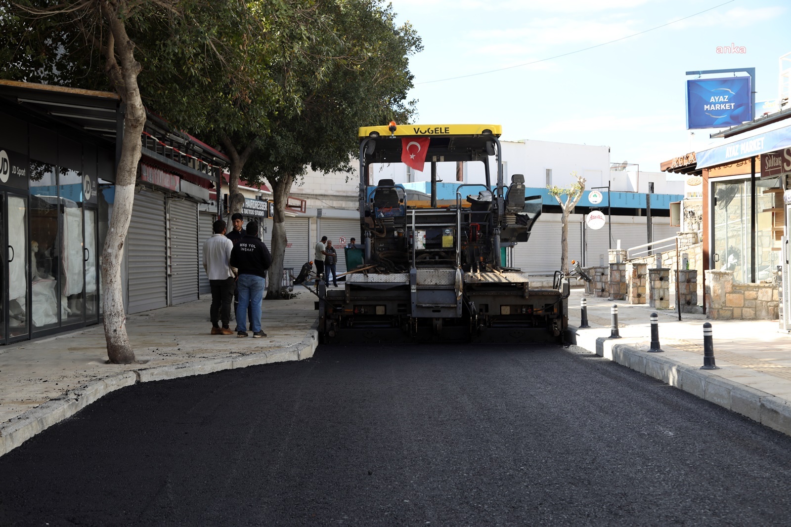 BODRUM BELEDİYESİ, YAZ SEZONU ÖNCESİ GÜMBET'TE ÇALIŞIYOR