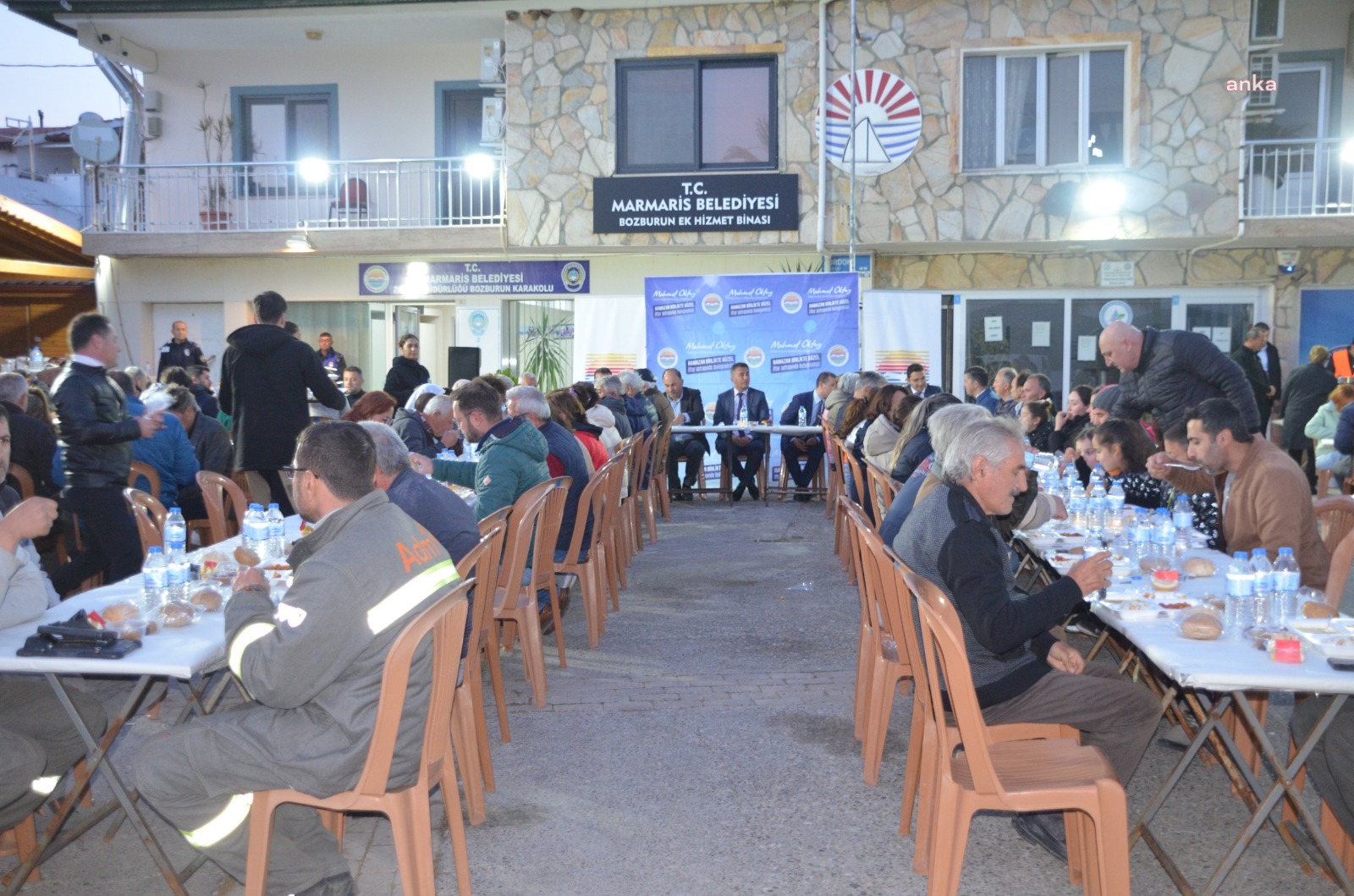 MARMARİS BELEDİYESİ'NDEN BOZBURUN’DA İFTAR PROGRAMI