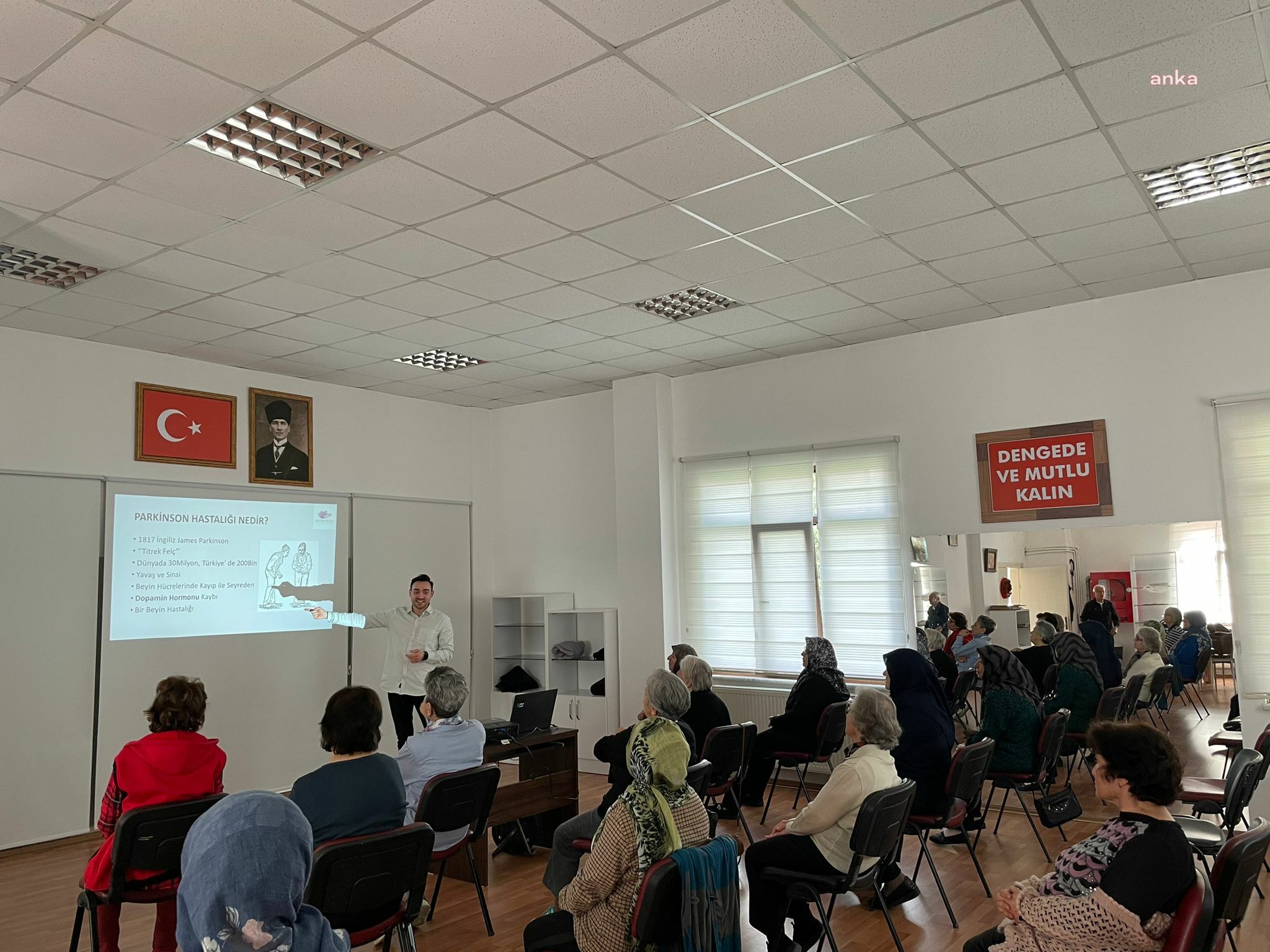 SAFRANBOLU BELEDİYESİ AKTİF YAŞ ALMA MERKEZİ'NDE PARKİNSON SEMİNERİ