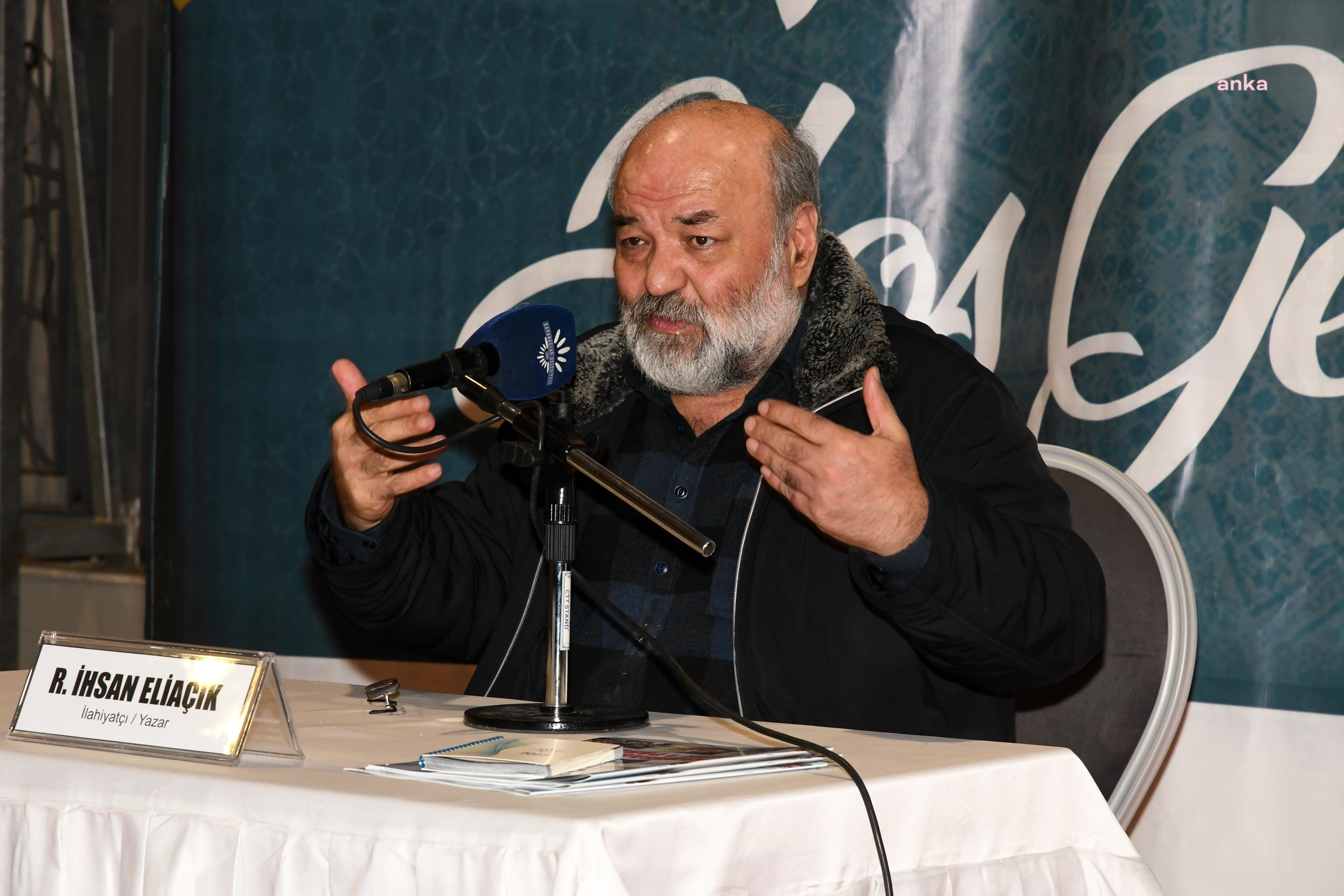 KARABAĞLAR BELEDİYESİ’NİN YERYÜZÜ SOFRASI’NIN KONUĞU İLAHİYATÇI İHSAN ELİAÇIK OLDU