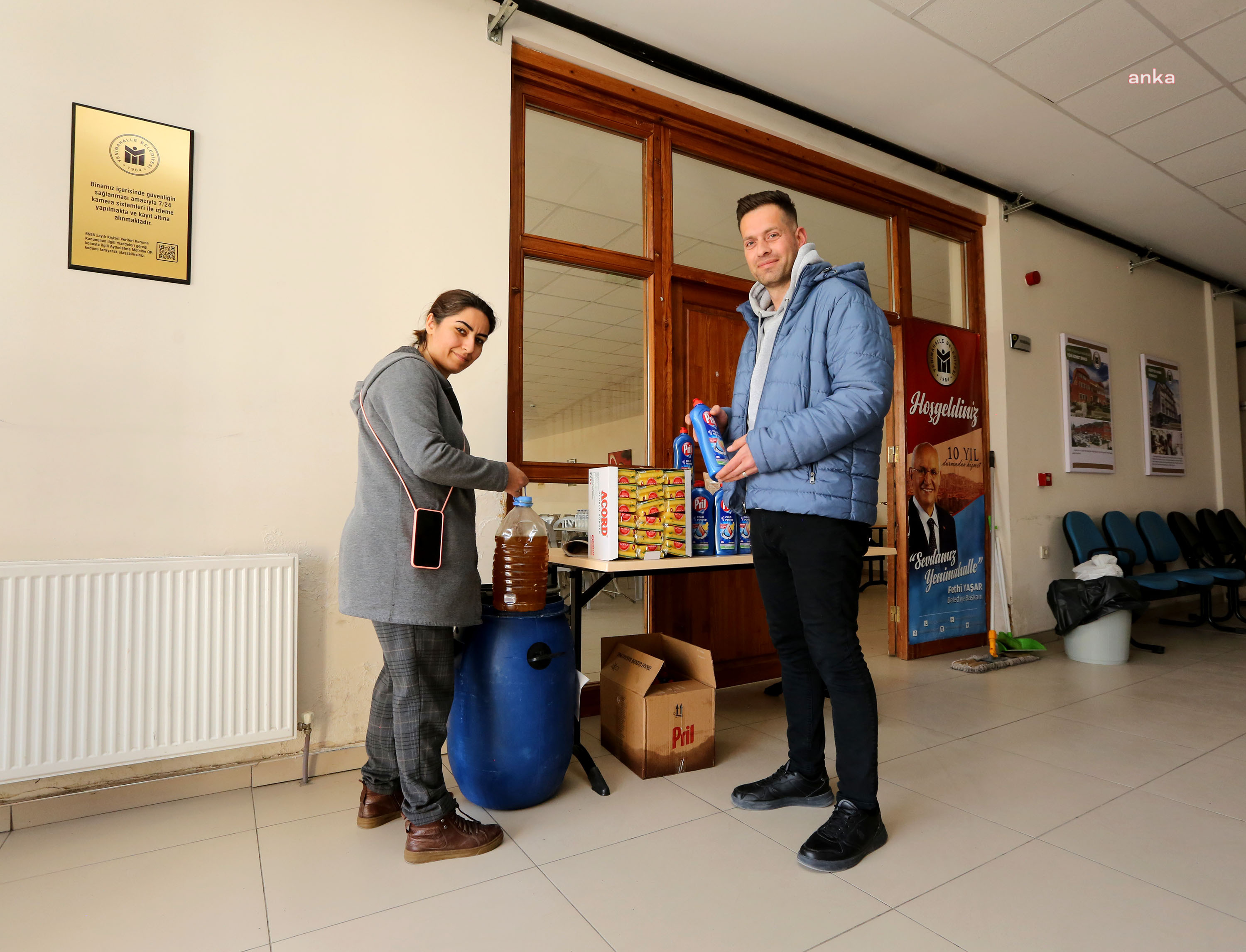 YENİMAHALLE BELEDİYESİ’NİN ‘BİTKİSEL ATIK YAĞLARIN TOPLANMASI PROJESİ’ SÜRÜYOR