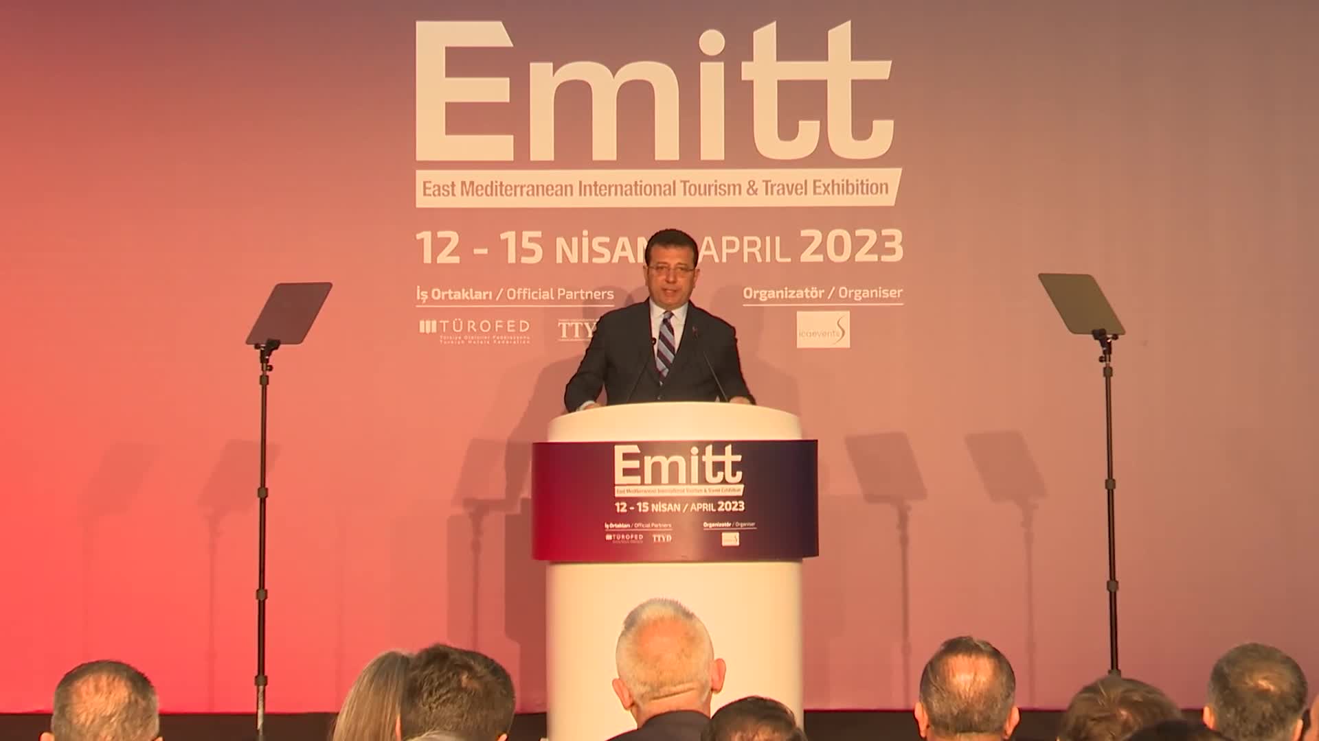 26. EMITT FUARI KAPILARINI AÇTI... İMAMOĞLU: "TURİST SAYISINI YILLIK 30 MİLYONA ÇIKARTMAYI HEDEFLİYORUZ"
