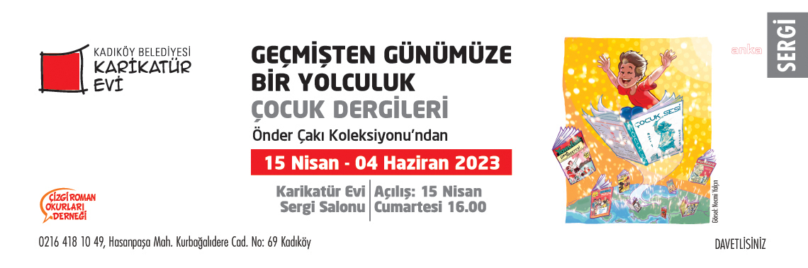 TÜRKİYE’NİN İLK VE EN KAPSAMLI ÇOCUK DERGİLERİ SERGİSİ KADIKÖY’DE