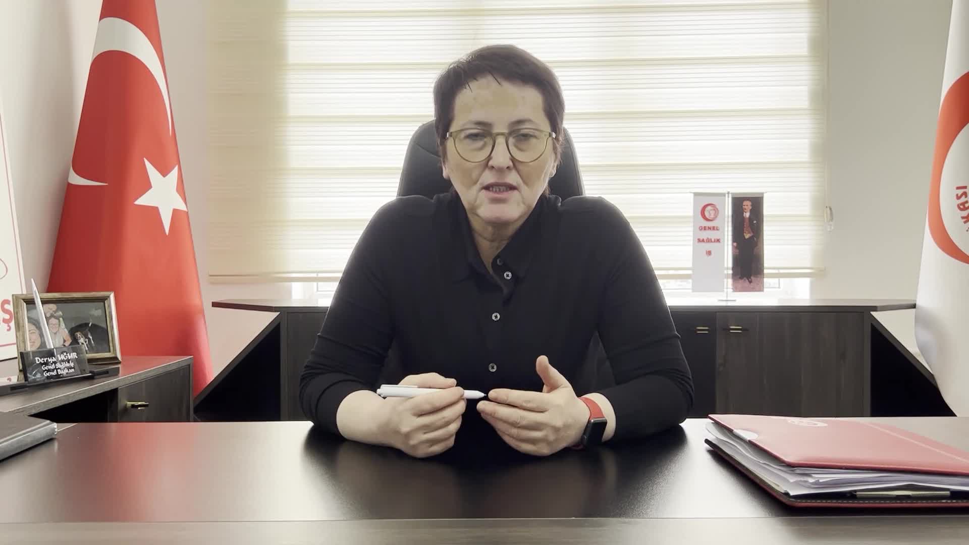 GENEL SAĞLIK-İŞ BAŞKANI DR. DERYA UĞUR: “SİYASİ İKTİDAR, KAMUDA MÜLAKATI KALDIRACAĞI SÖYLEMİNDE SAMİMİYSE NEDEN SEÇİMLERİ BEKLEMEKTEDİR? UYGULAMAYA SAĞLIK BAKANLIĞI'NDA SÖZLÜ SINAVI KALDIRARAK  BAŞLAYABİLİR"