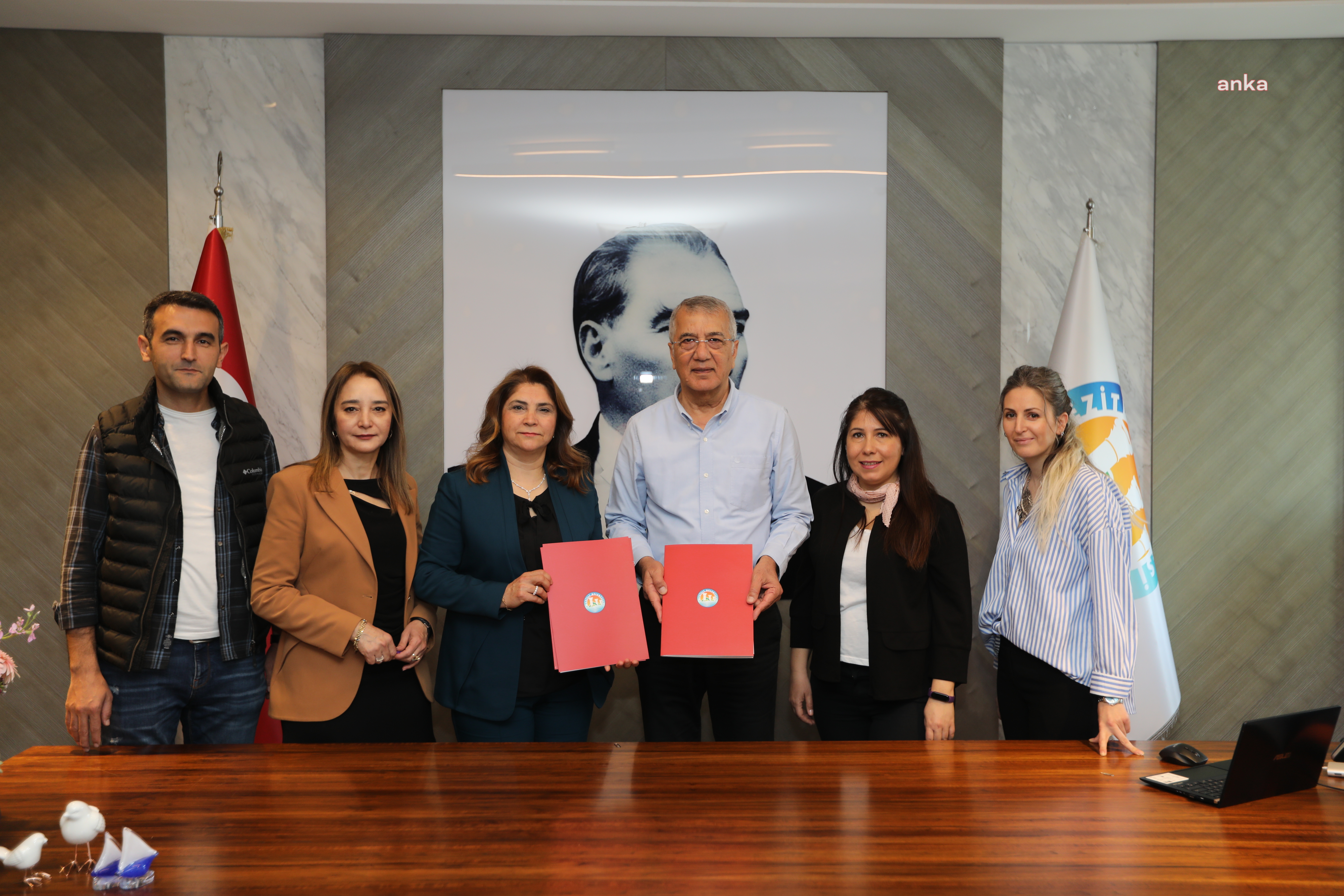 MEZİTLİ BELEDİYESİ VE İLÇE MİLLİ EĞİTİM MÜDÜRLÜĞÜ ARASINDA TAŞ MEKTEP İÇİN PROTOKOL İMZALANDI