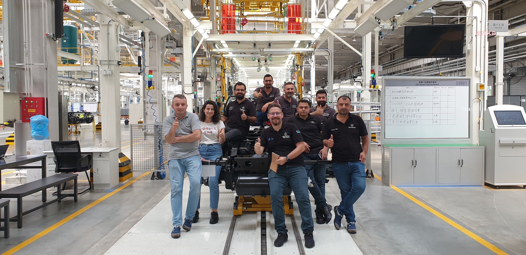 DAİMLER TRUCK'IN ÇİN'DE ÜRETTİĞİ ACTROS'TA MERCEDES-BENZ TÜRK İMZASI