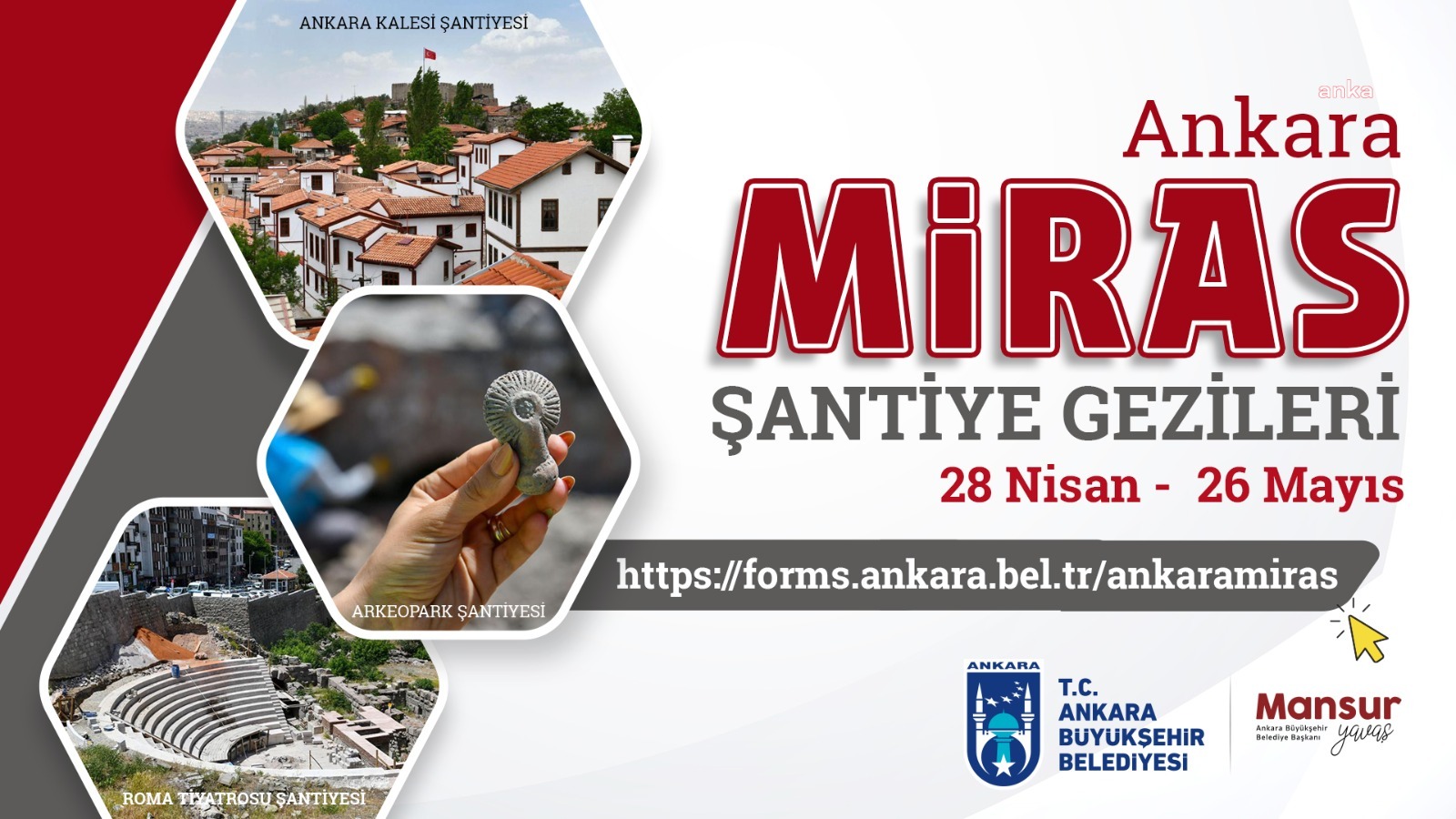 ANKARA BÜYÜKŞEHİR BELEDİYESİ ‘MİRAS ŞANTİYE GEZİLERİ’ BAŞLIYOR