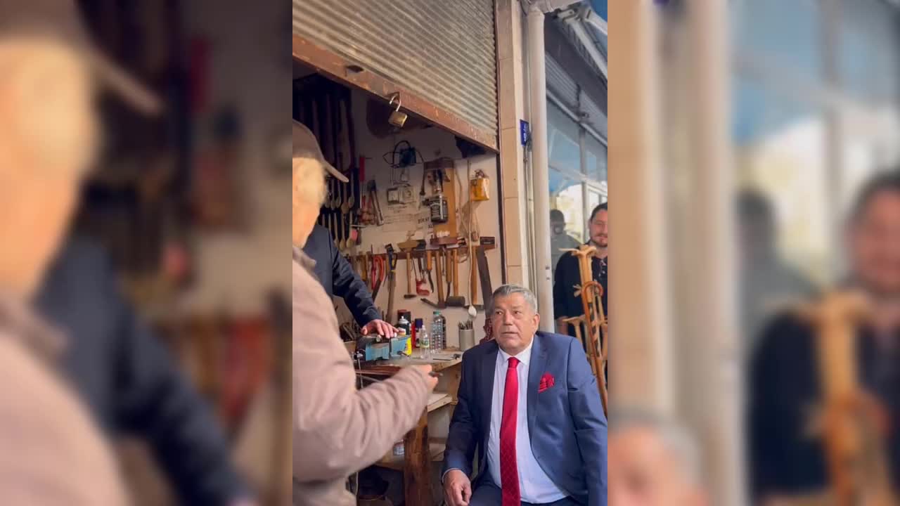 CHP RİZE MİLLETVEKİLİ ADAYI TAHSİN OCAKLI’YA KEMENÇE USTASINDAN TÜRKÜ: “KEMENÇEMUN TELİNİ KESUP EKLEYEYİM Mİ, 20 SENE BEKLEDUM DAHA BEKLEYEYİM Mİ?”