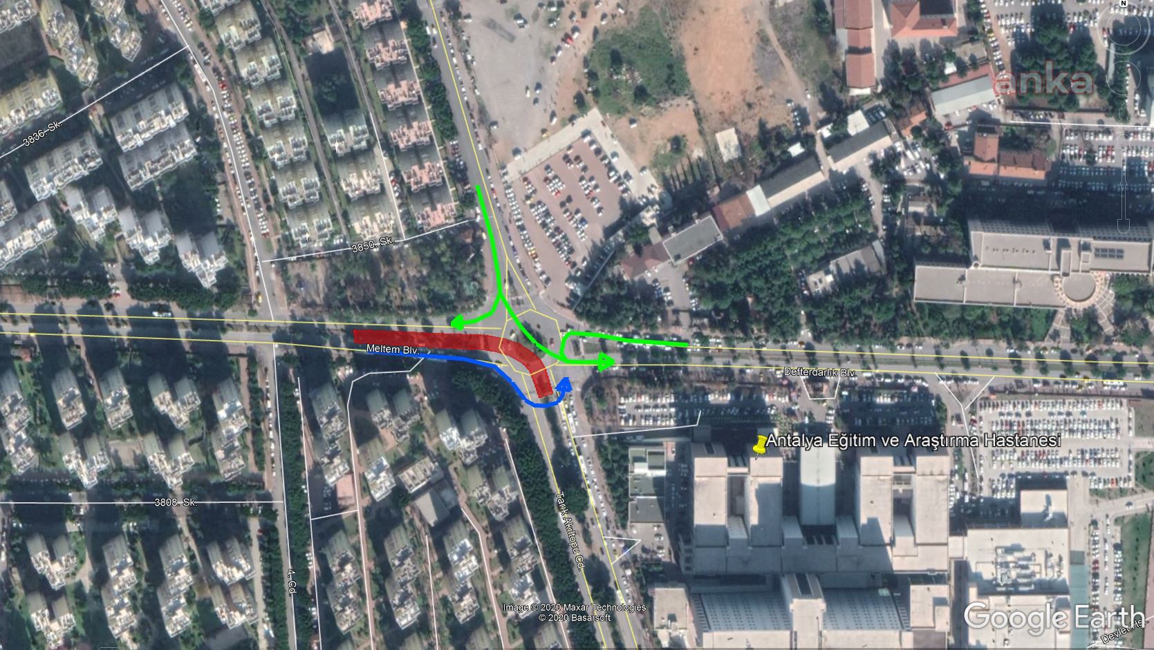 ANTALYA BÜYÜKŞEHİR'DEN YOL ÇALIŞMASI UYARISI