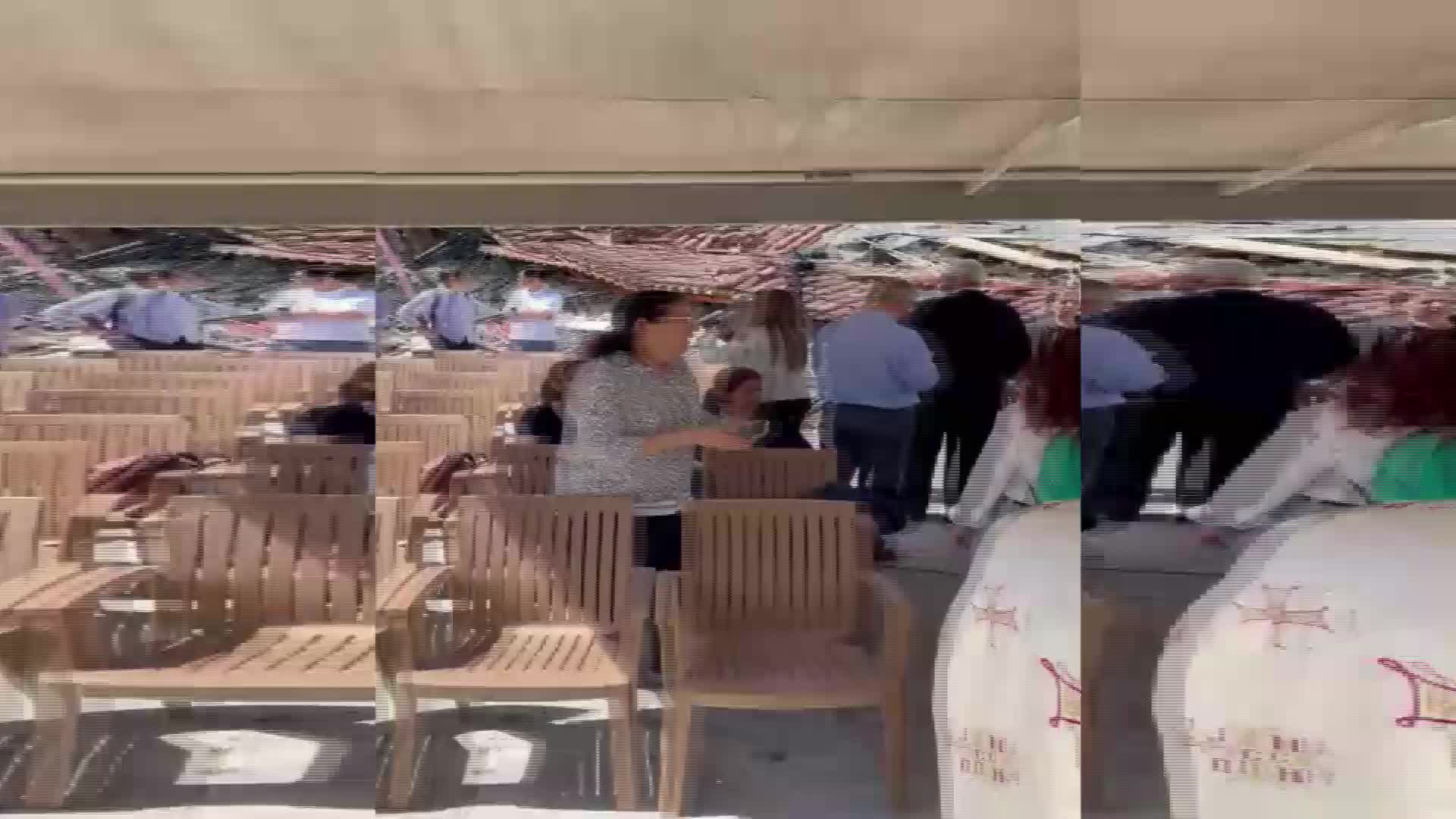 HATAY’DA PASKALYA AYİNİ, DEPREMDE YIKILAN KİLİSENİN ÖNÜNDE YAPILDI