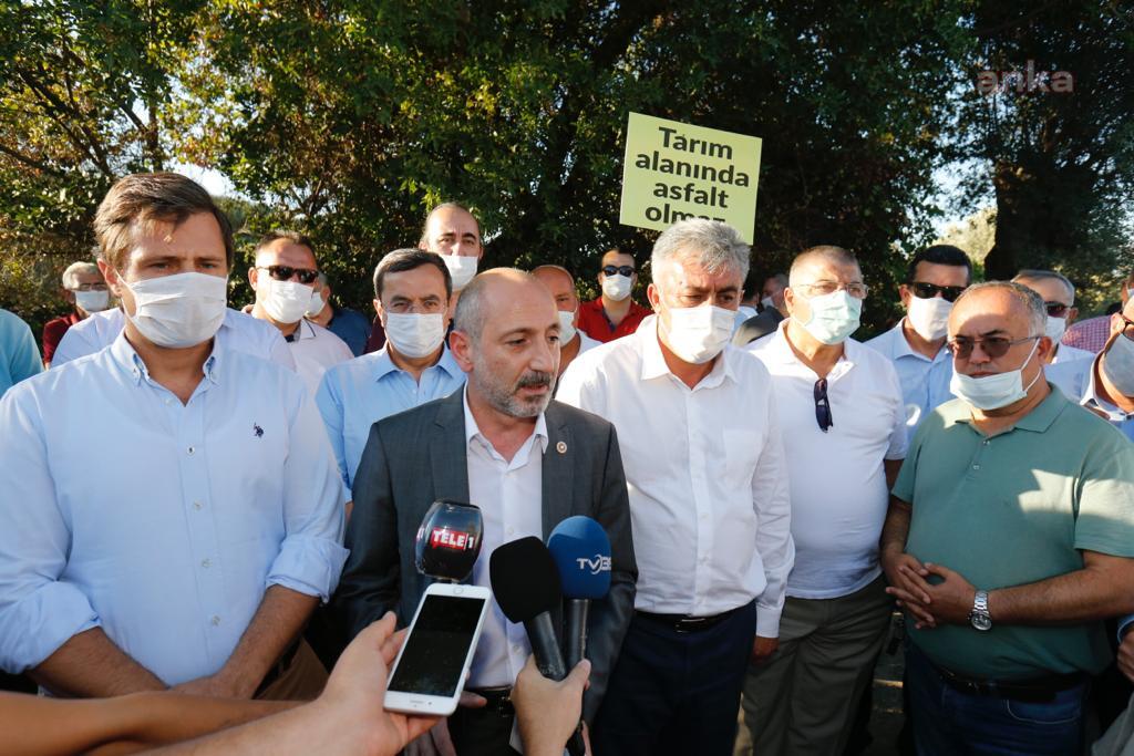 CHP'Lİ ÖZTUNÇ'TAN GO KART DİRENİŞİNE DESTEK: 'GÜZEL BAHÇE ÇİRKİN BAHÇE OLMASIN'