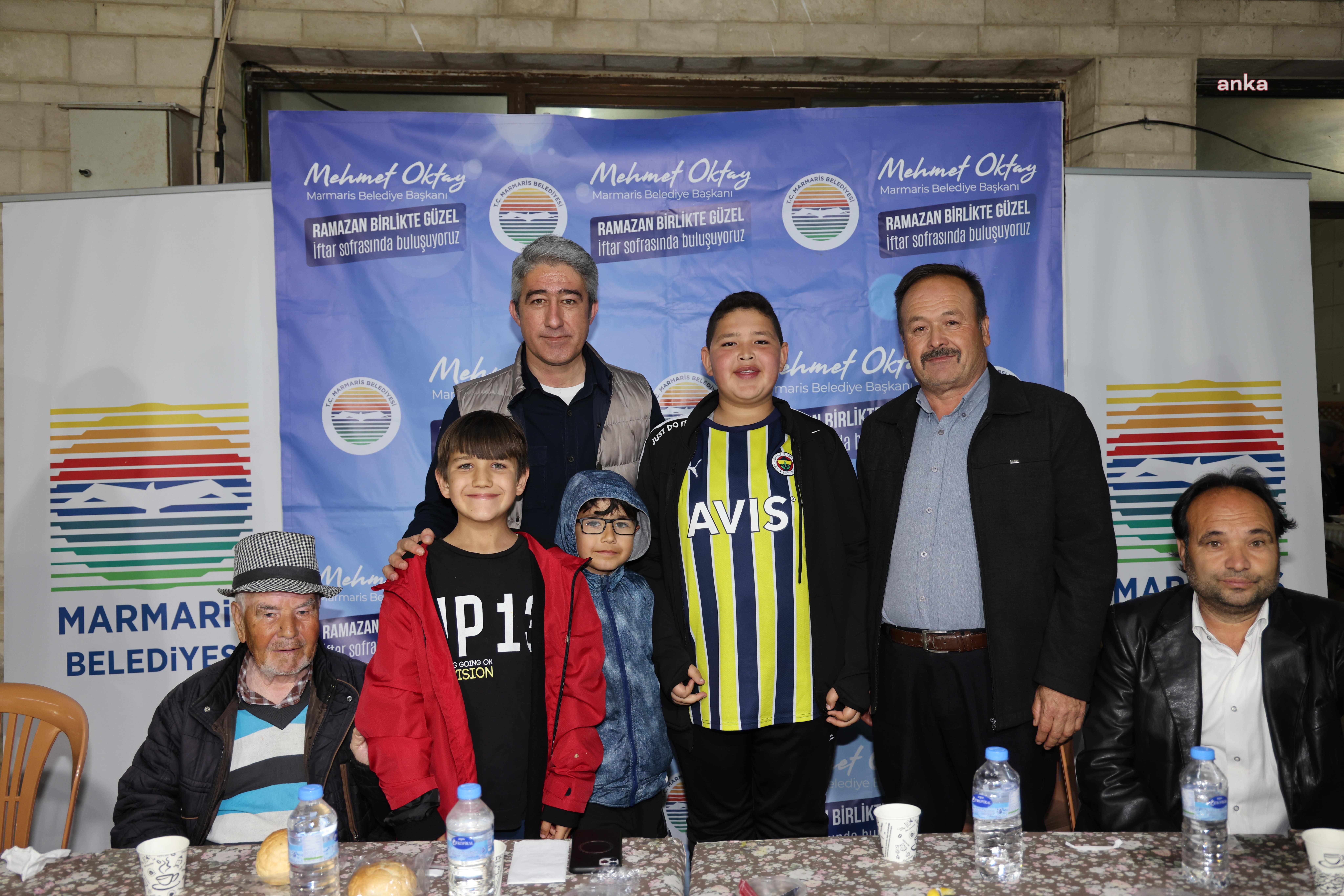 MARMARİS BELEDİYESİ’NİN MAHALLE İFTARLARI TAŞLICA’DA SONA ERDİ