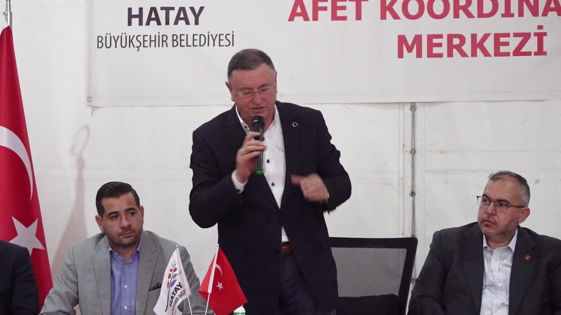 MİLLET İTTİFAKI'NIN HATAY TEMSİLCİLERİ VE MİLLETVEKİLİ ADAYLARI SEÇİM GÜVENLİĞİNİ KONUŞTU… LÜTFÜ SAVAŞ: “BU SEÇİM YA DEMOKRASİ YA TOTALİTER REJİM SEÇİMİ OLACAK”