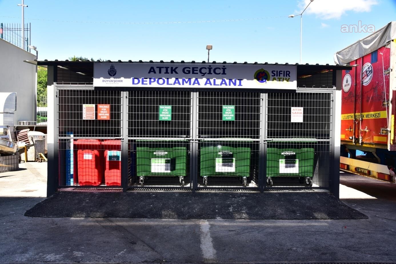 İSTANBUL BÜYÜKŞEHİR BELEDİYESİ LOJİSTİK DESTEK MERKEZİ’NE SIFIR ATIK BELGESİ
