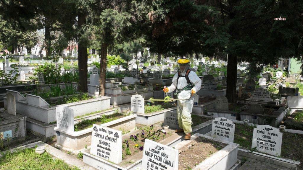 KARADENİZ EREĞLİ ŞEHİR MEZARLIĞI, BAYRAM ZİYARETLERİNE HAZIRLANIYOR