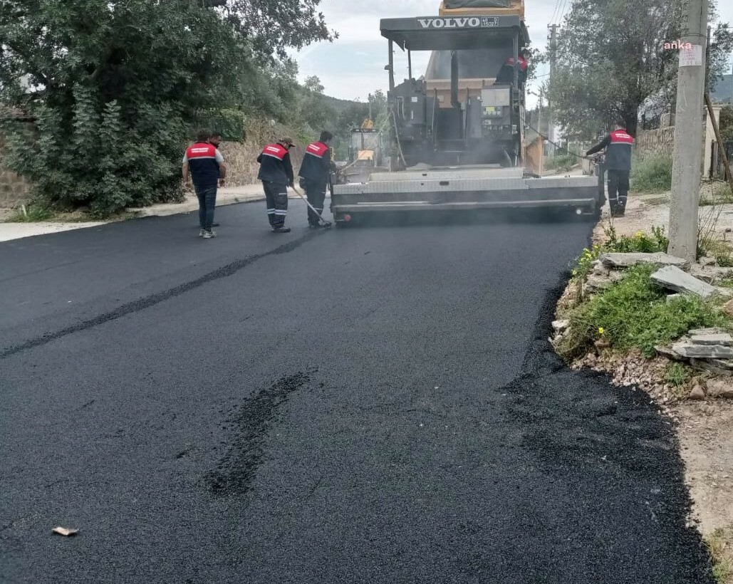 BODRUM BELEDİYESİ, TORBA’DA ASFALT ÇALIŞMALARINA BAŞLADI