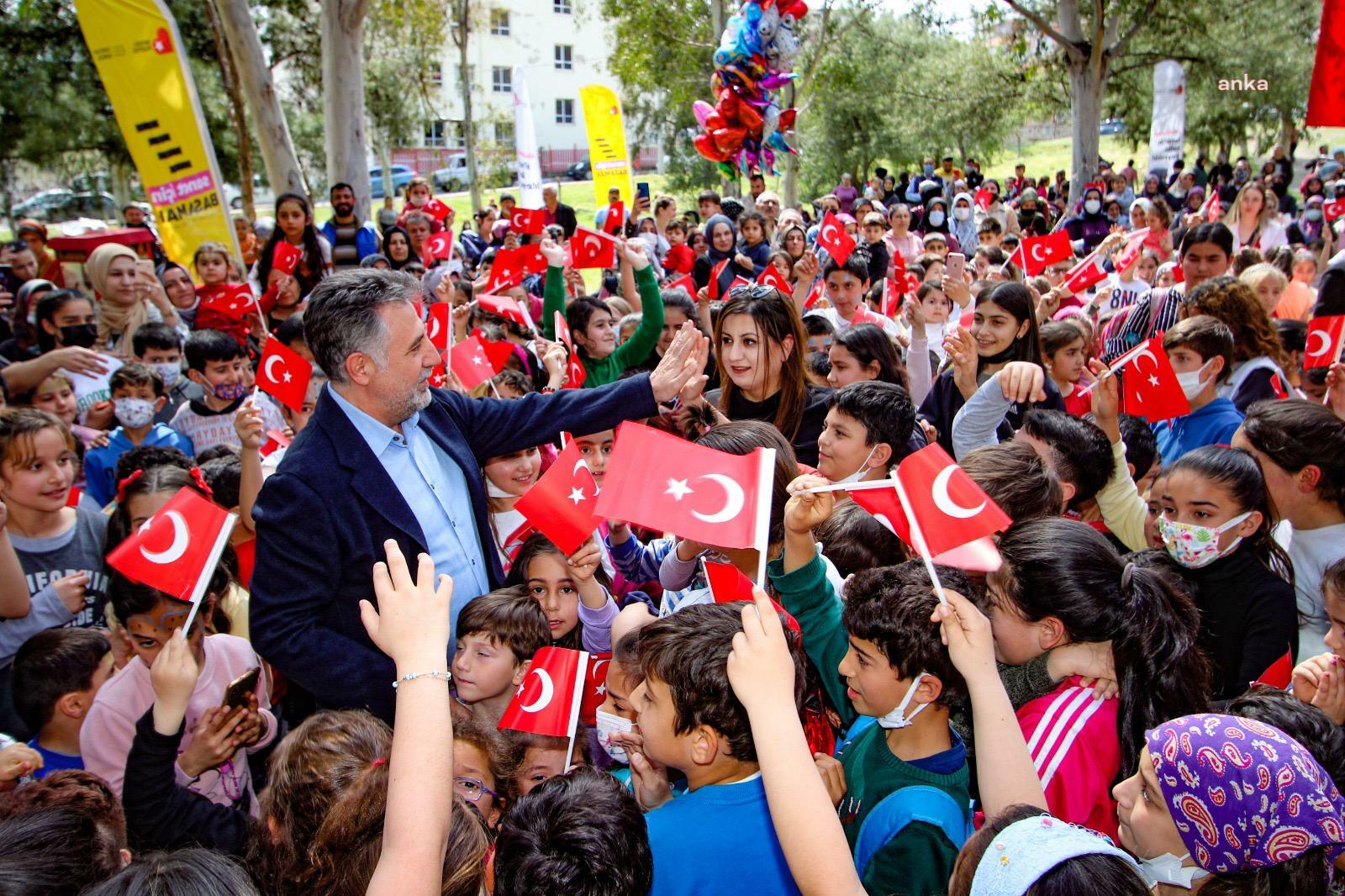 BAYRAKLI BELEDİYESİ'NDEN 23 NİSAN'A ÖZEL RENKLİ ETKİNLİKLER