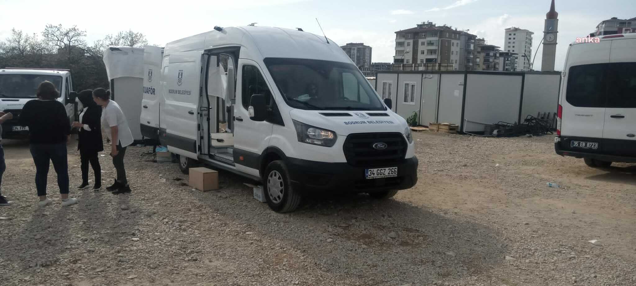 BODRUM BELEDİYESİ'NDEN MALATYA’YA MOBİL KUAFÖR