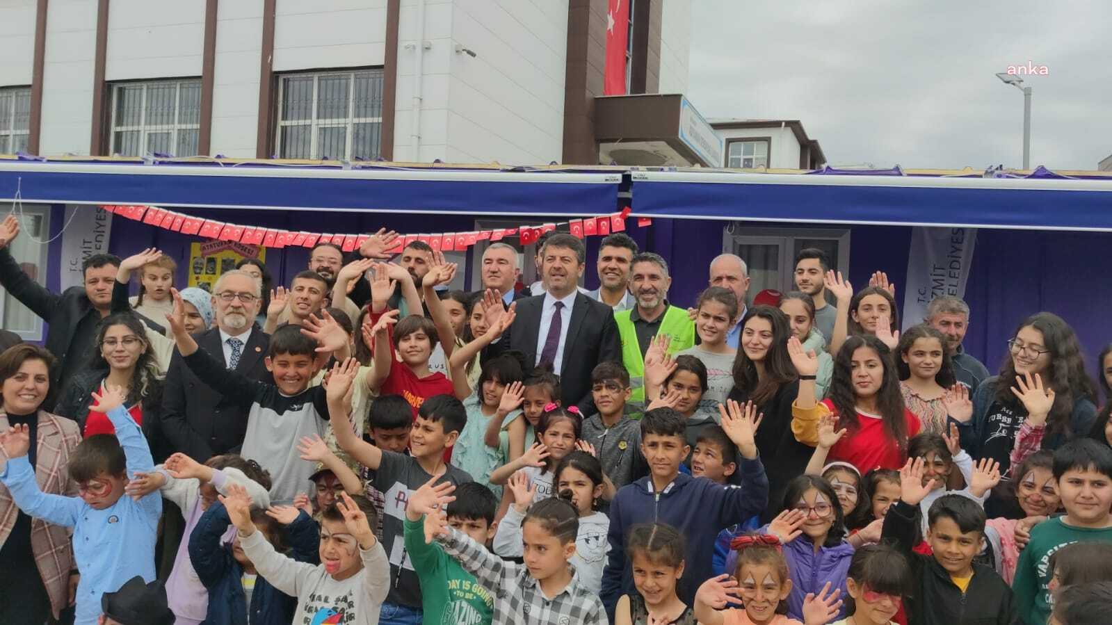 İZMİT BELEDİYESİ ADIYAMAN ÇADIR YAŞAM ALANI’NDA 23 NİSAN COŞKUSU