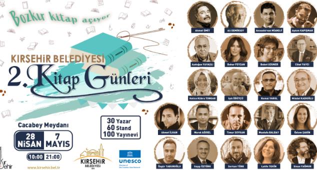 KIRŞEHİR BELEDİYESİ 2. KİTAP GÜNLERİ İÇİN GERİ SAYIM BAŞLADI