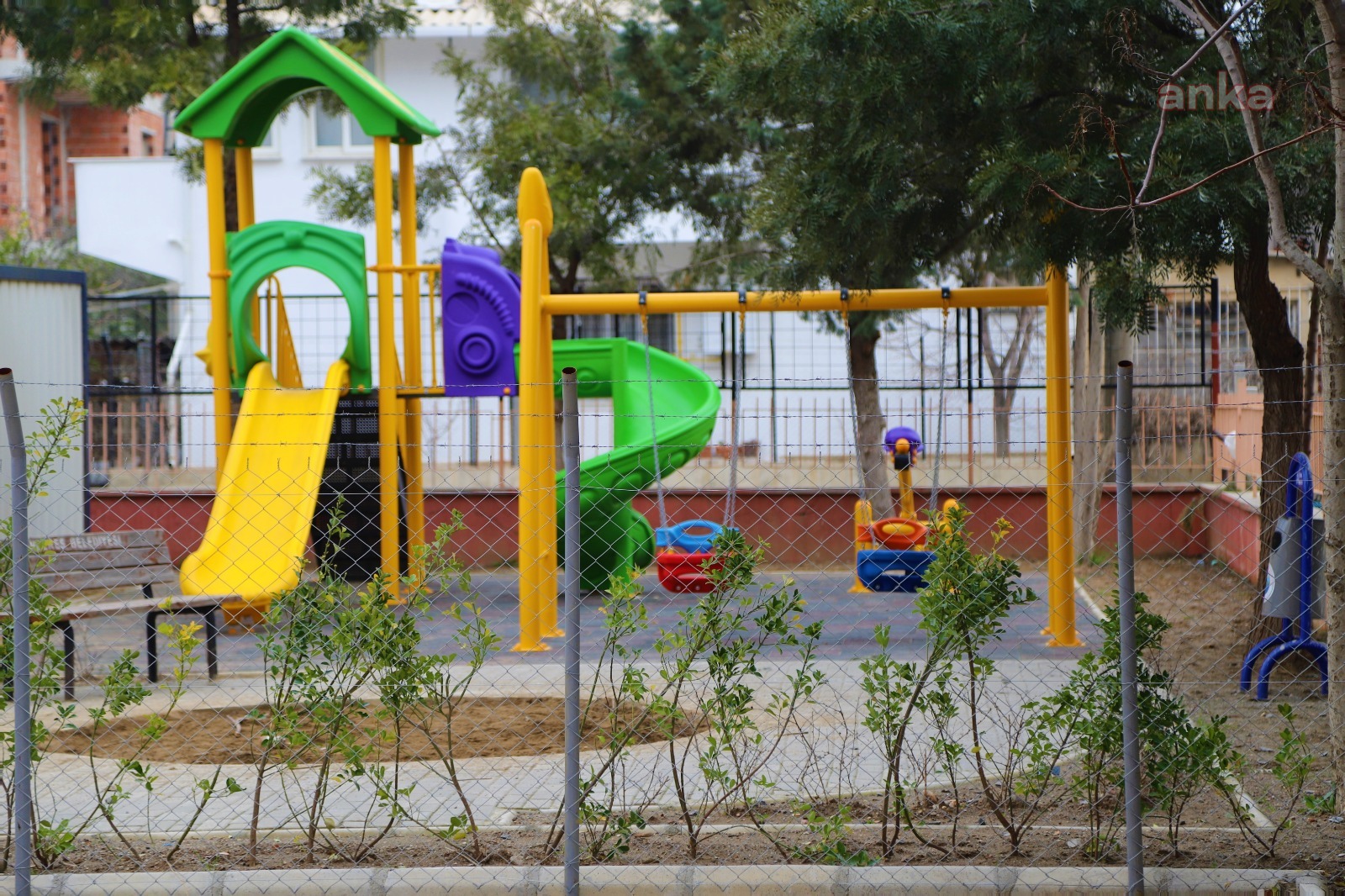 MENDERES'TE EĞİTİM YUVALARINA PARK