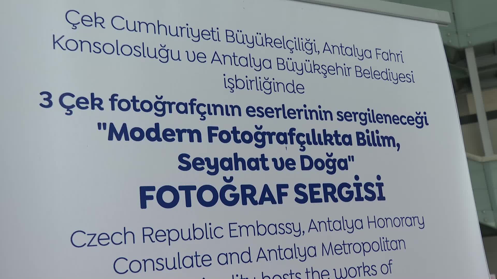 ANTALYA BÜYÜKŞEHİR'İN EV SAHİPLİĞİNDE ‘MODERN FOTOĞRAFTA BİLİM, SEYAHAT VE DOĞA’ SERGİSİ ZİYARETE AÇILDI