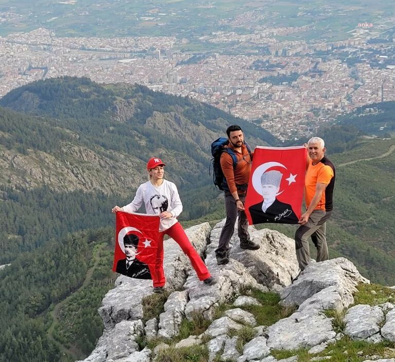TURBELDAK EKİBİNDEN 23 NİSAN'A ÖZEL TIRMANIŞ
