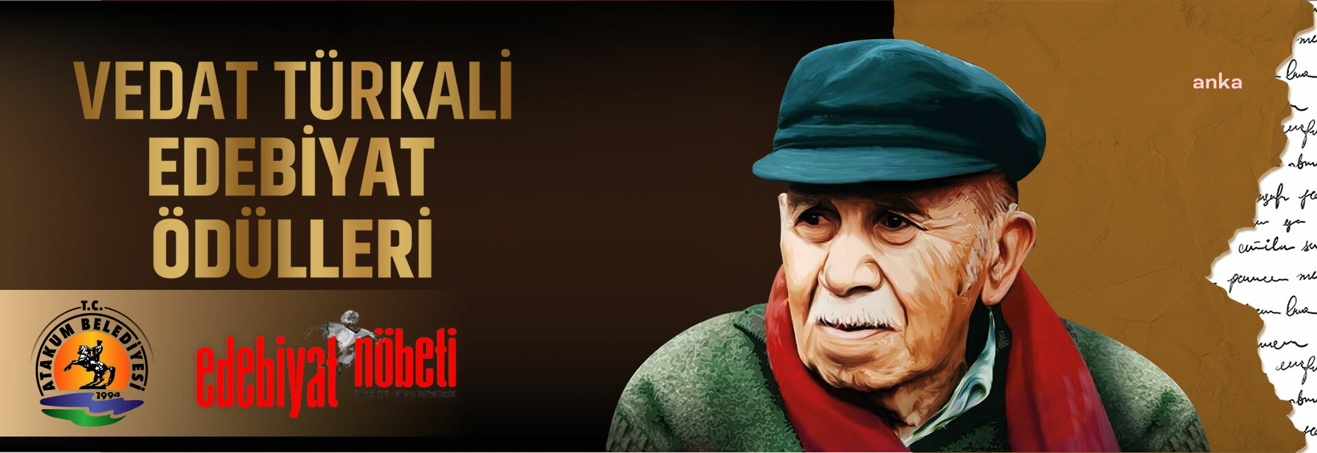 ATAKUM BELEDİYESİ VEDAT TÜRKALİ ÖDÜLLERİ İÇİN BAŞVURULAR BAŞLADI