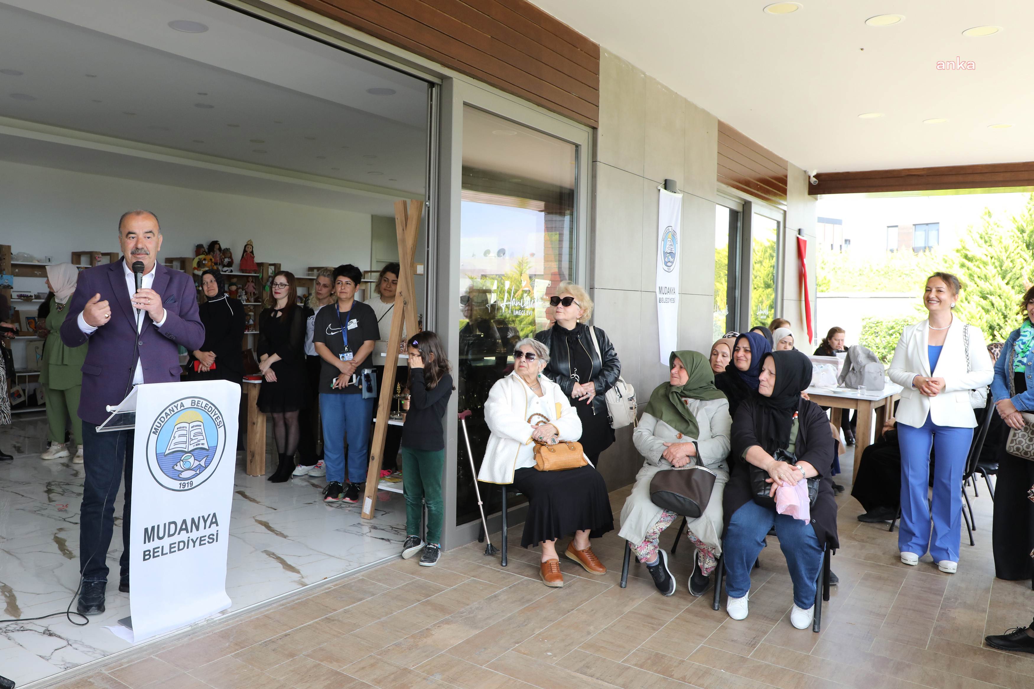 MUDANYA BELEDİYESİ HANIMELİ İMECE EVİ, KAPILARINI AÇTI
