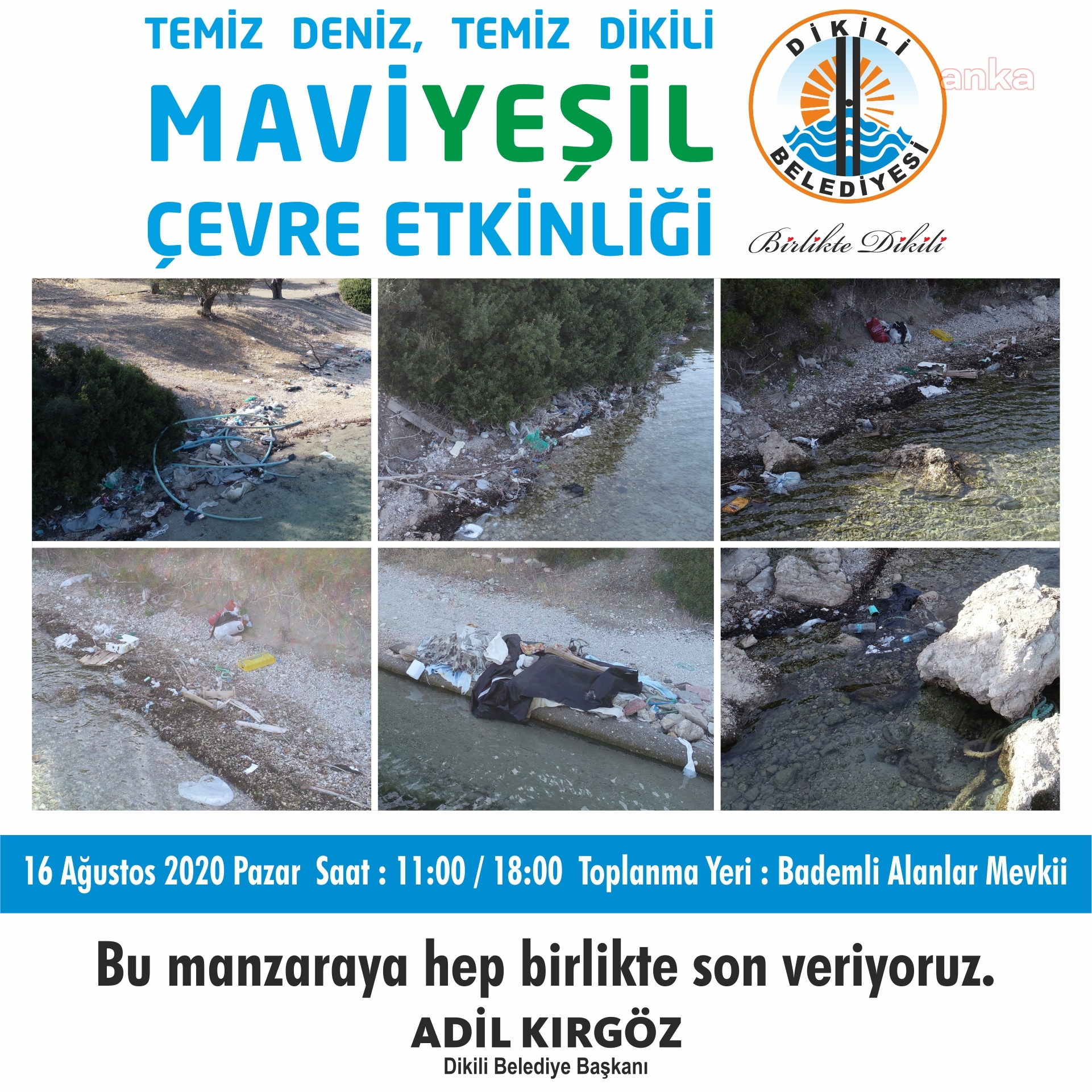 BAŞKAN KIRGÖZ'DEN SU ALTI VE KIYI TEMİZLİĞİNE DAVET